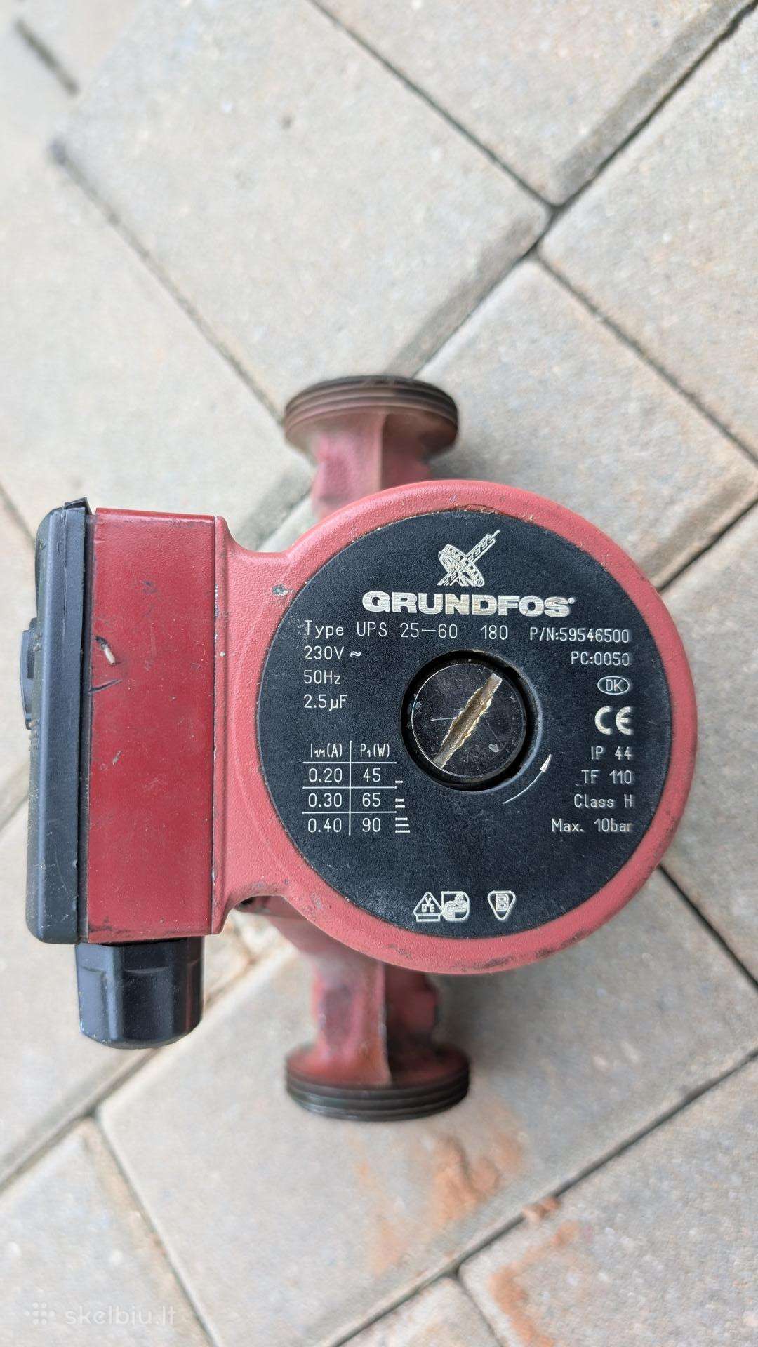 Siurblys Grundfos Ups 25-60 180