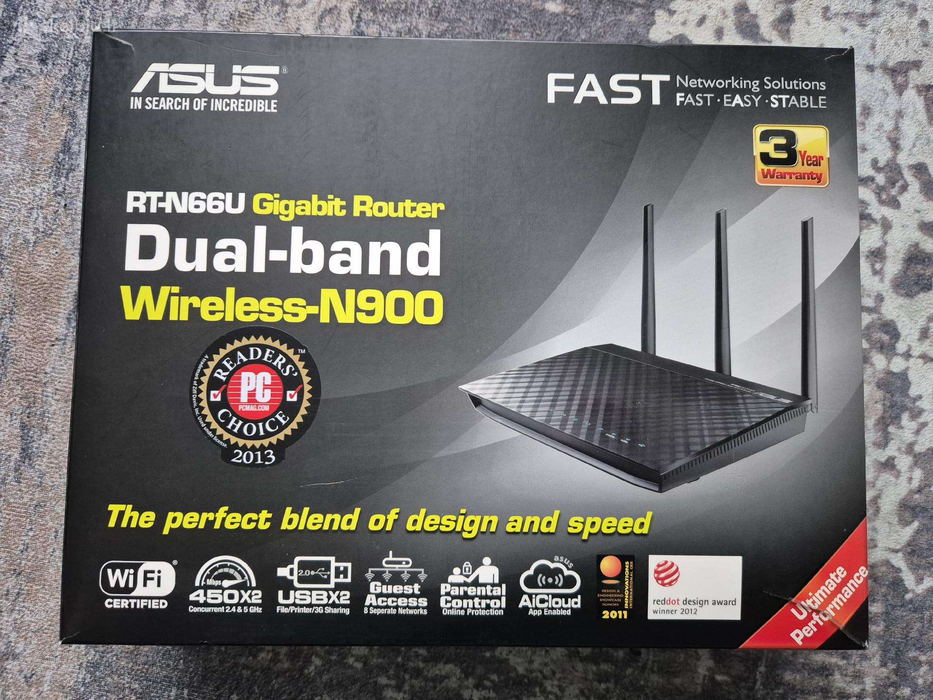Parduodu maršrutizatorių Asus Rt-ac66u