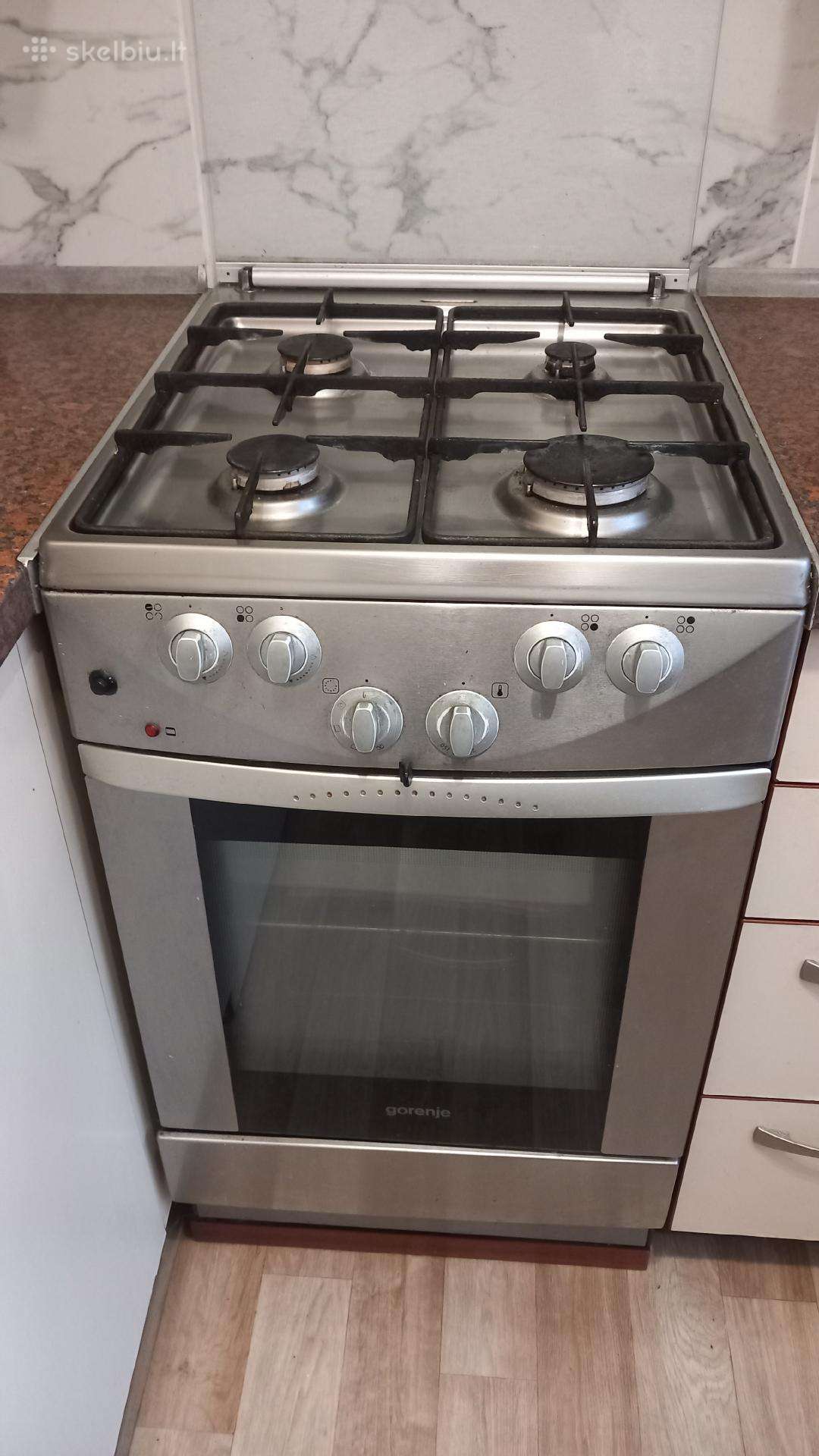 Dėvėta Gorenje dujinė viryklė