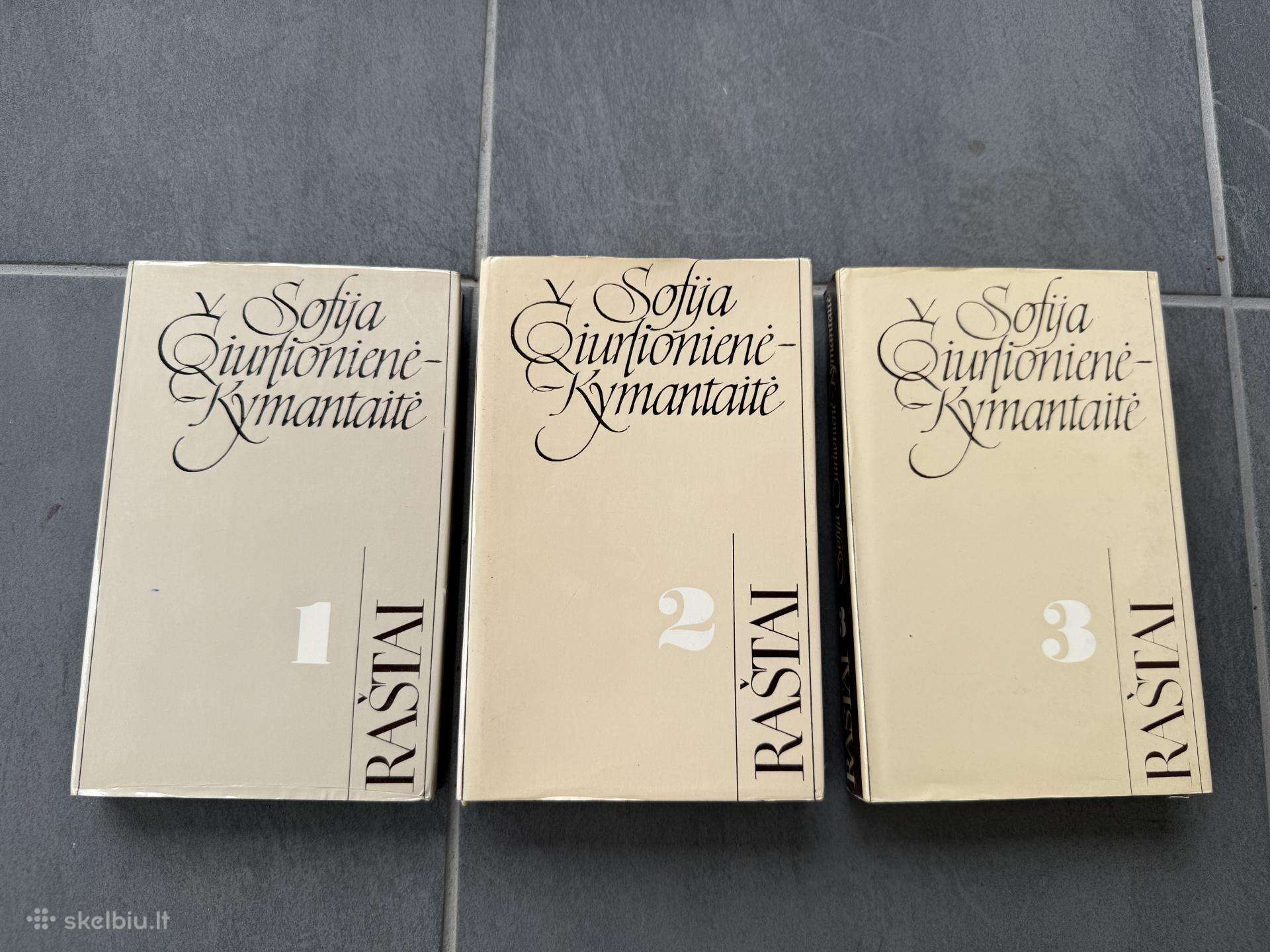 Sofija Čiurlionienė Kymantaitė raštai