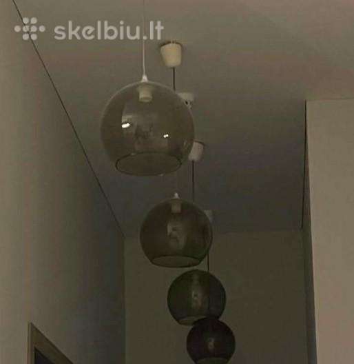 4 šviestuvo gaubtai
