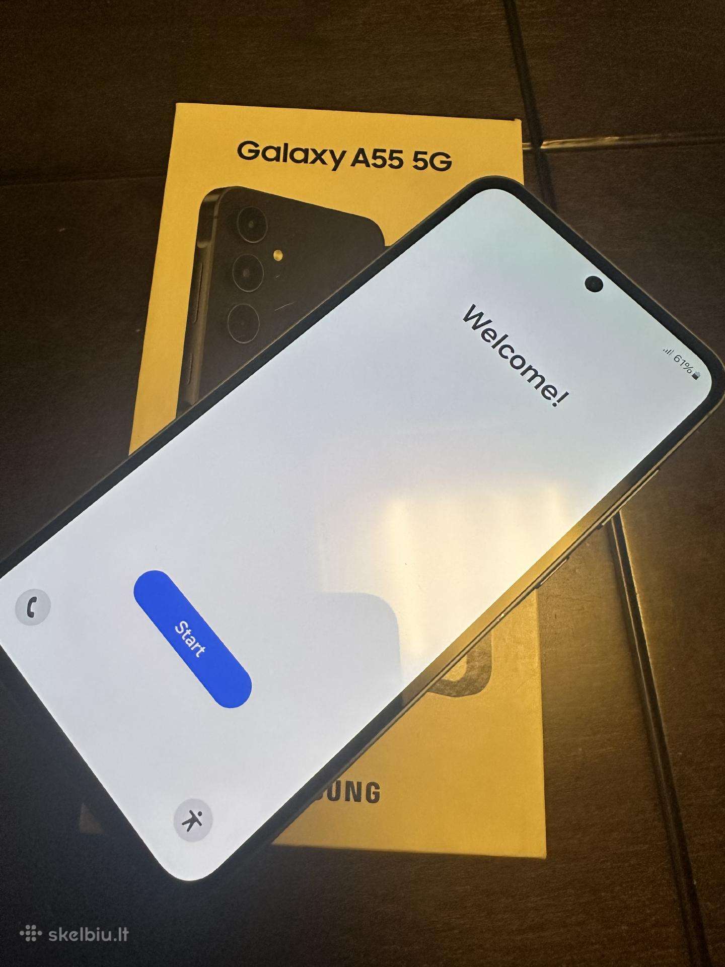 Samsung Galaxy A55 5G 8/128 GB – labai gera būklė