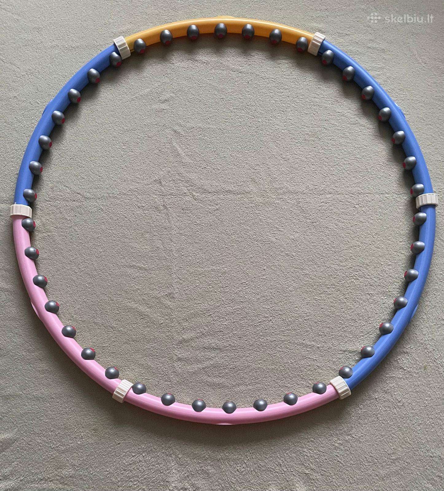 Masažinis gimnastikos lankas ,Hula Hoop surenkam