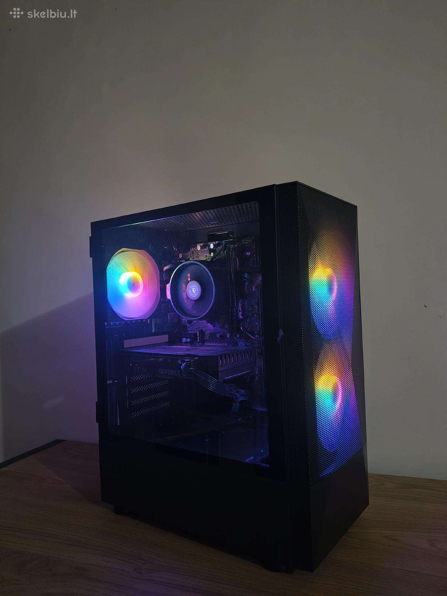 Gaming Kompiuteris 5 3600 / 1660 Ti / 16 GB RAM