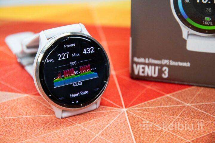 Garmin Venu 3 - baltos spalvos