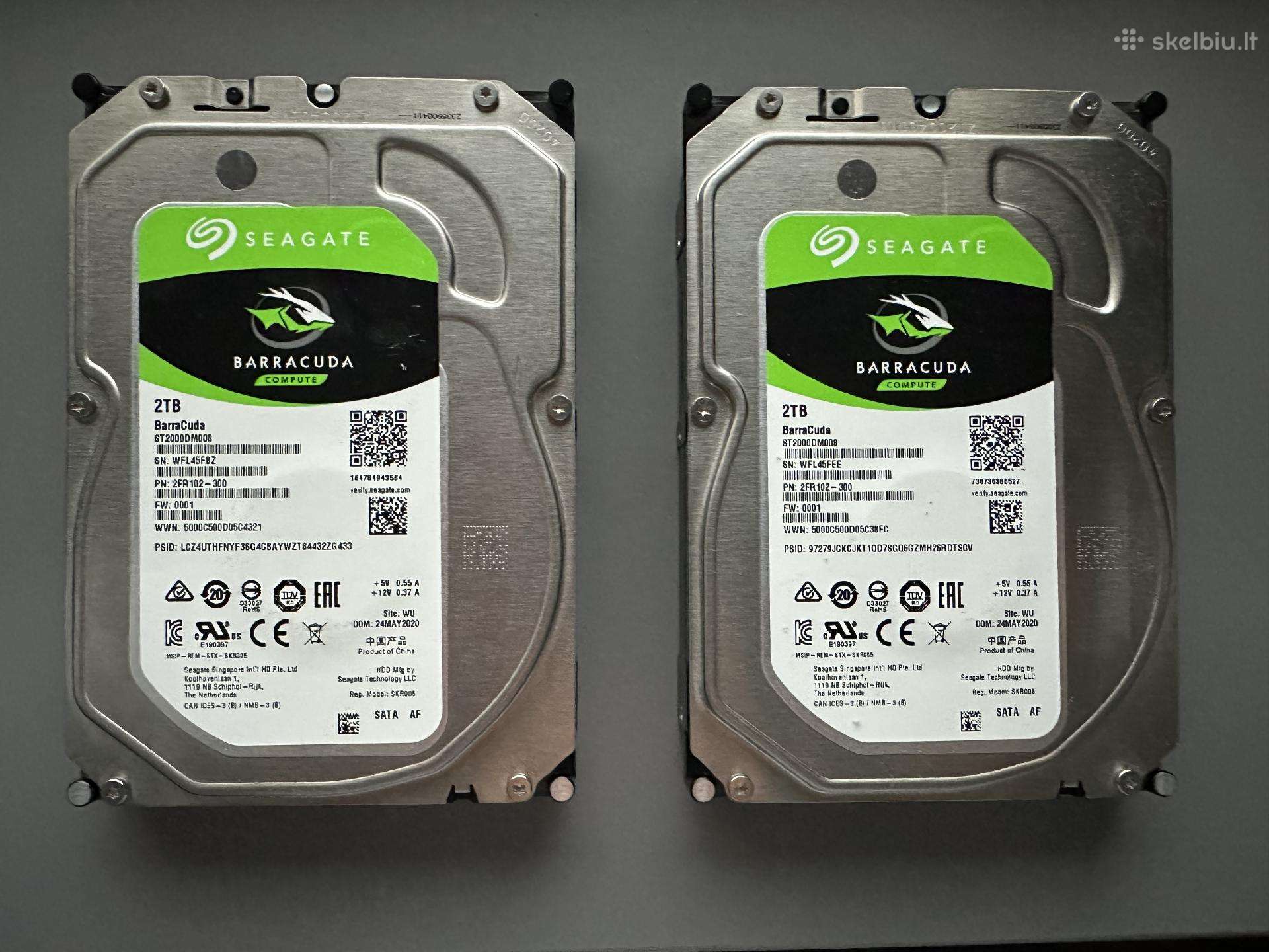 Seagate Barracuda 2tb 3.5" HDD (St2000dm008)