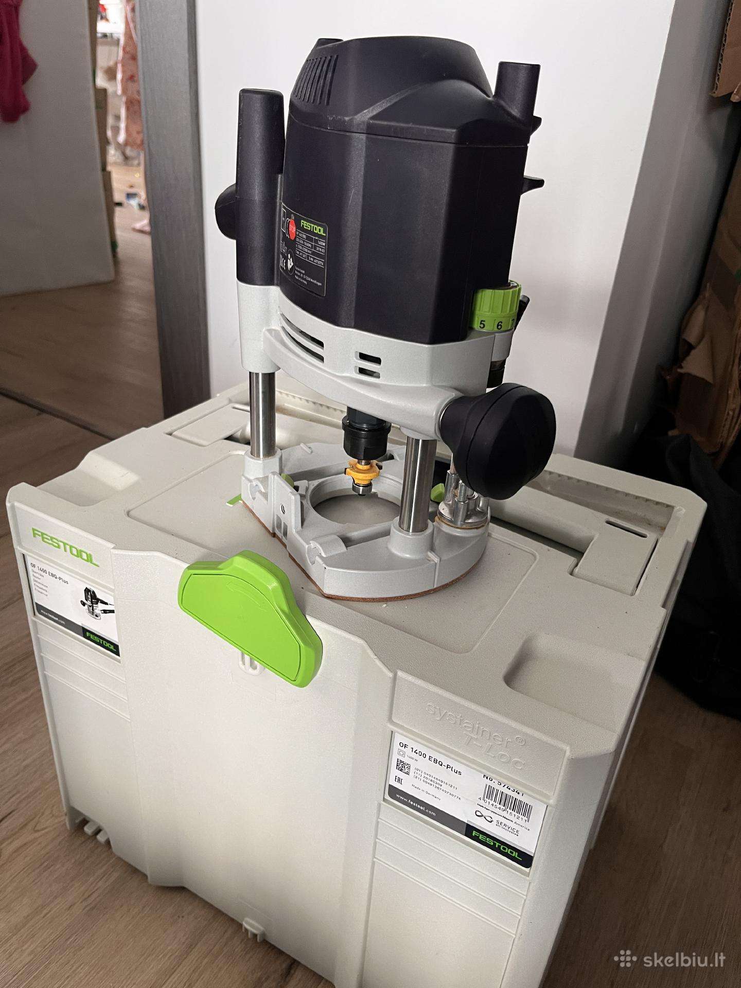 Festool Of 1400 Ebq Plus frezeris,