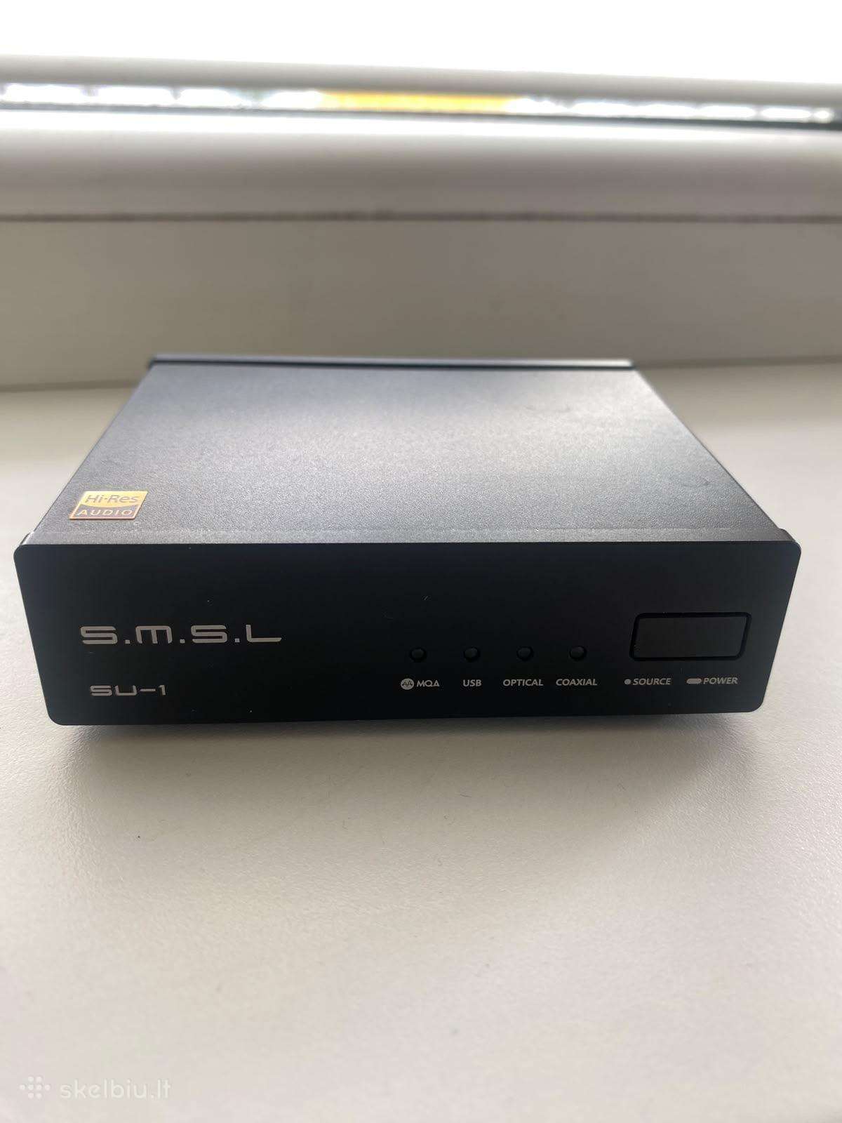 Smsl Su-1 - Desktop Mqa Dac 32bit 768khz Dsd512