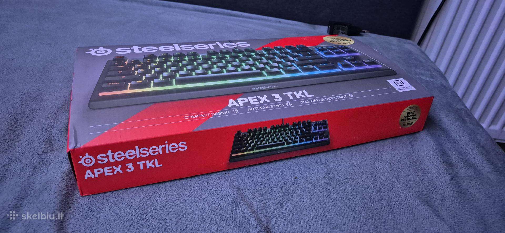 Steelseries Apex 3 Tkl gaming klaviatūra