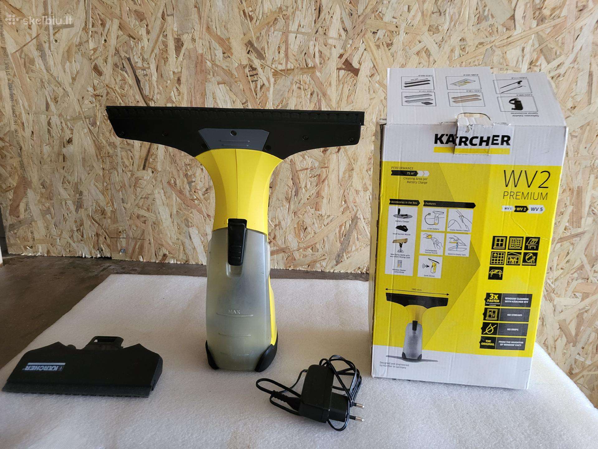 Karcher Wv 2 Langų valymo aparatas