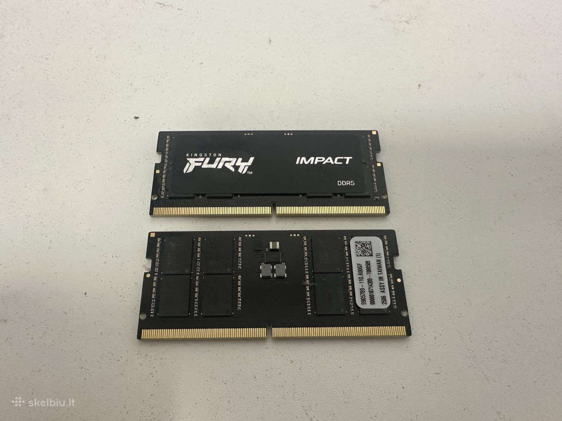 64gb Kingston Fury Impact Ddr5 Sodimm