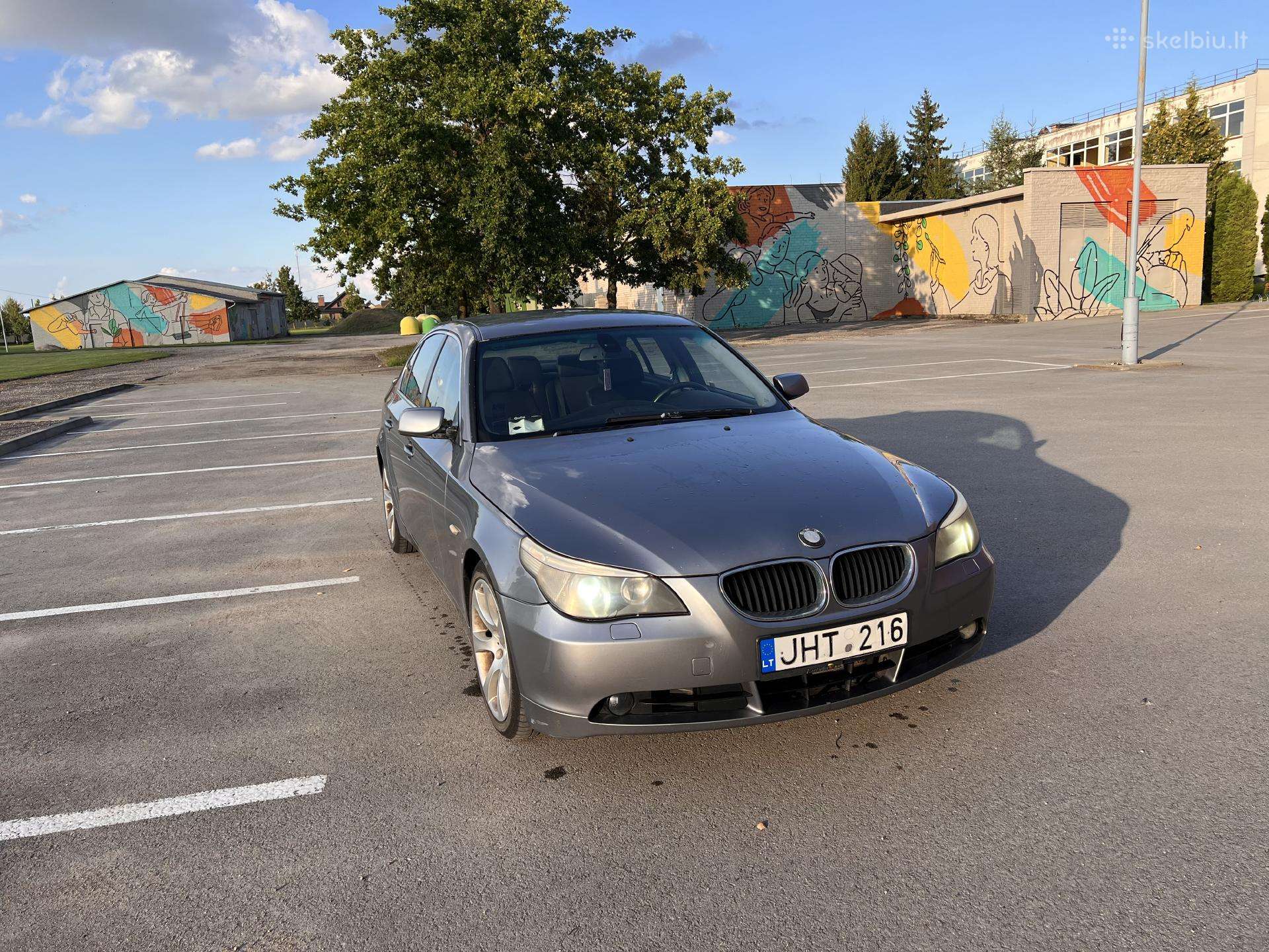 Bmw e60 3.0 d. 2005m.