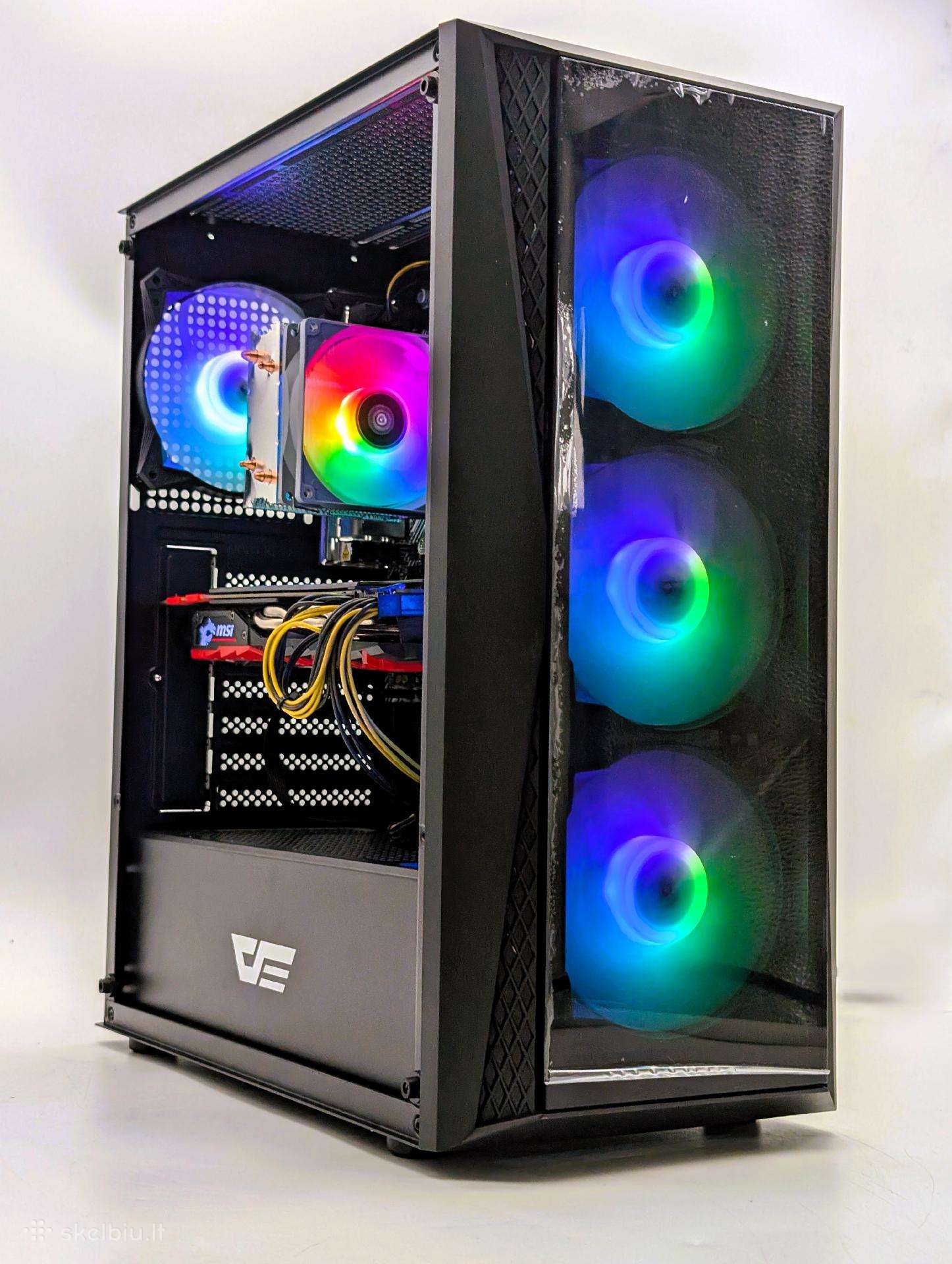 Gaming Pc Ryzen 5 1600 16gb Gtx 1070 8gb