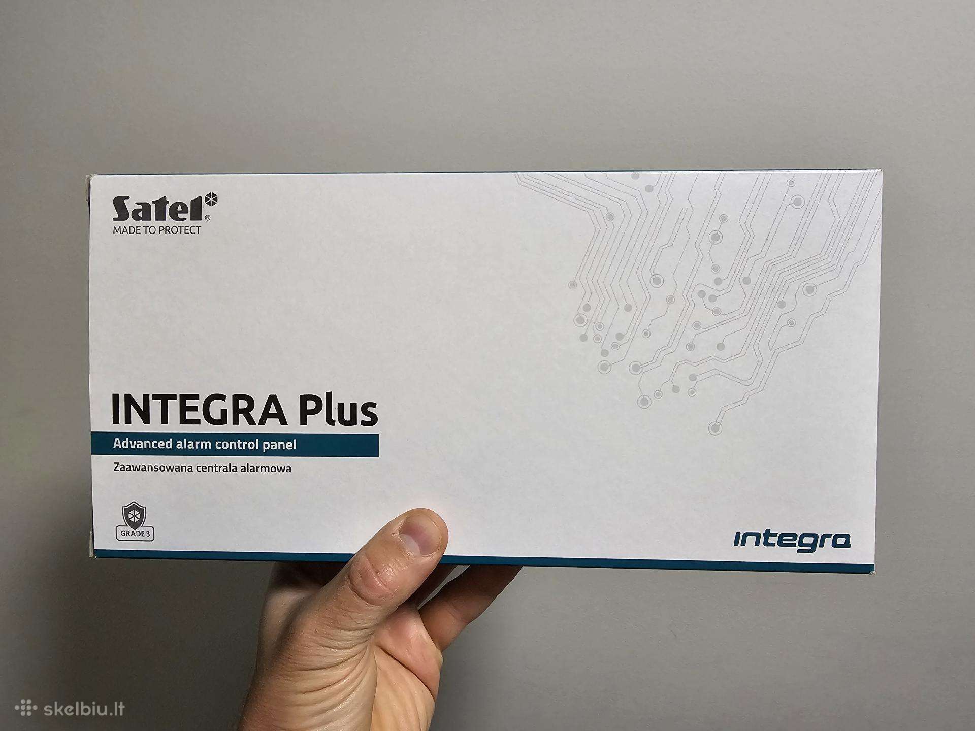 Apsaugos centralė Satel Integra 128 plus - nauja