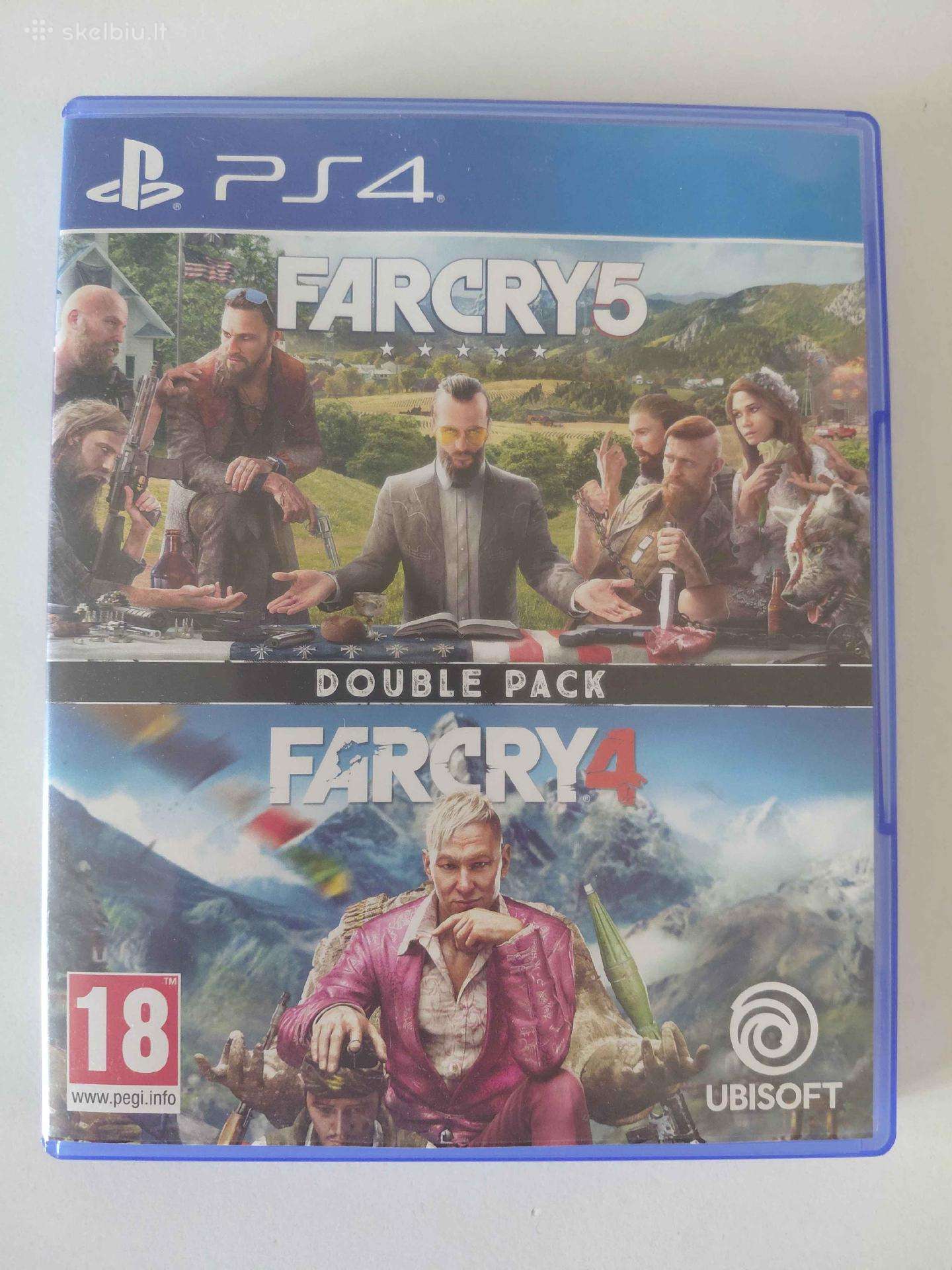 Far Cry 4 + Far Cry 5 Double Pack (Ps4)