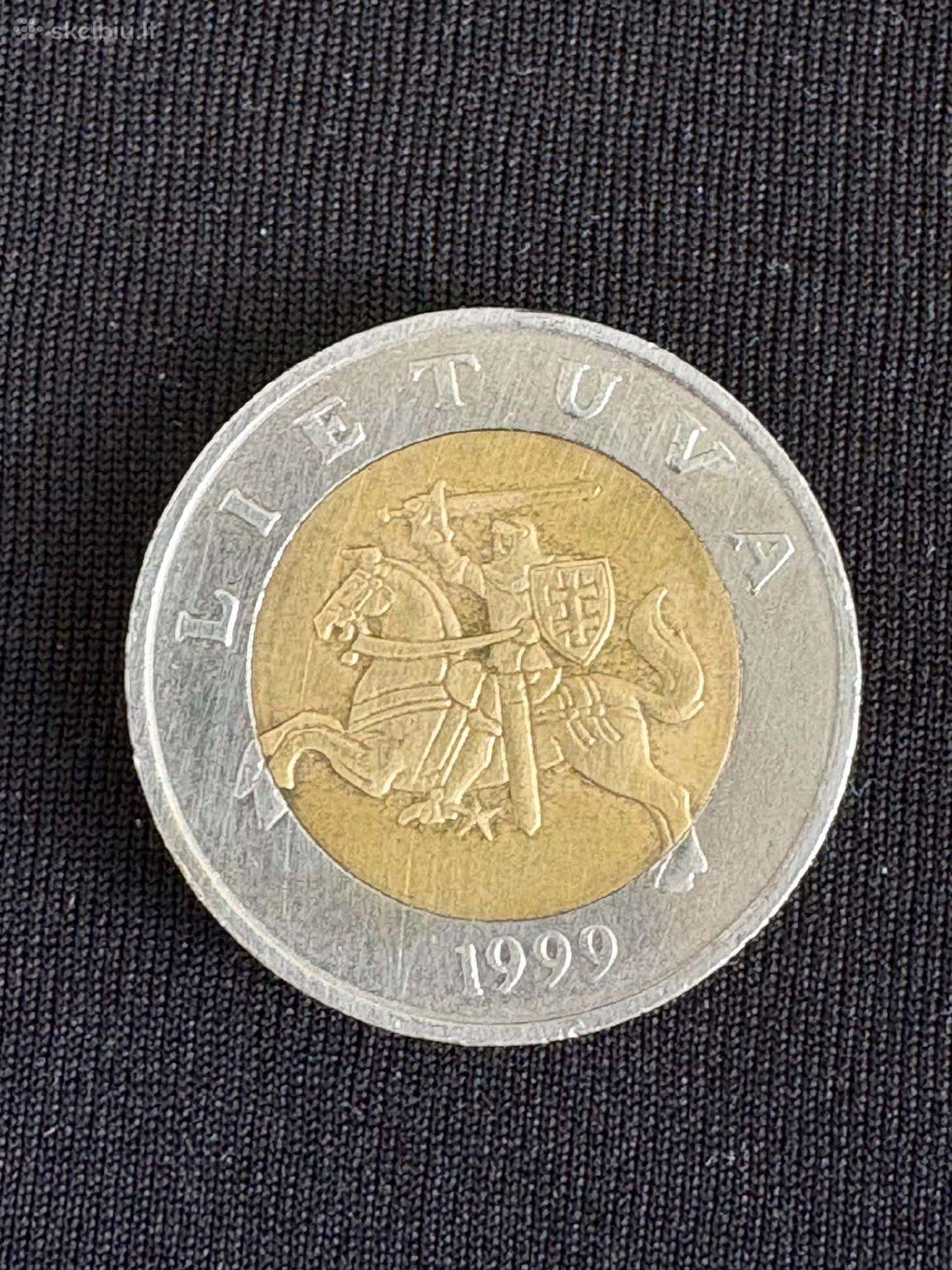 5 litai 1999 m.su gaidziuku
