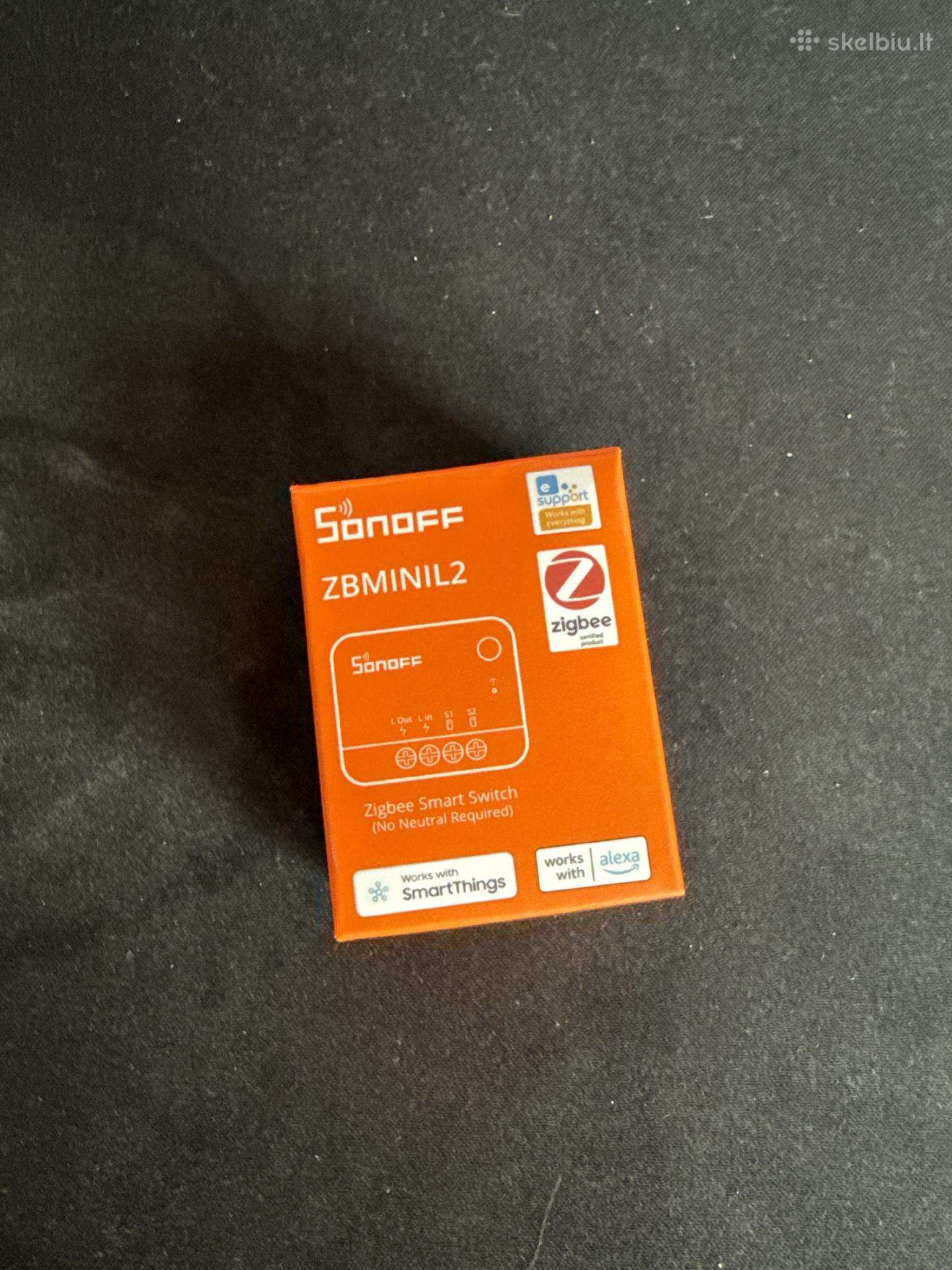 Išmani relė Zbmini-l2 Extreme Zigbee, 6a, nebūtina