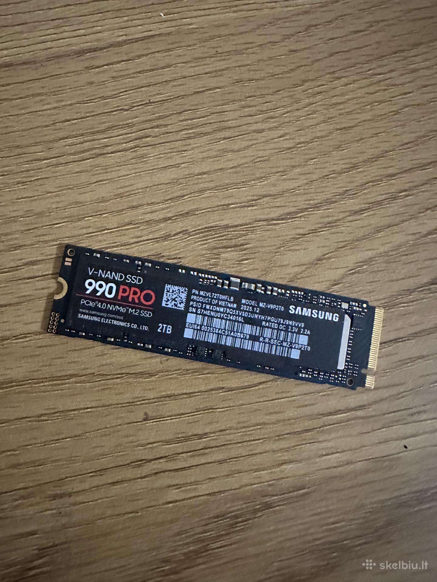 Samsung 990 Pro 2tb Nvme SSD