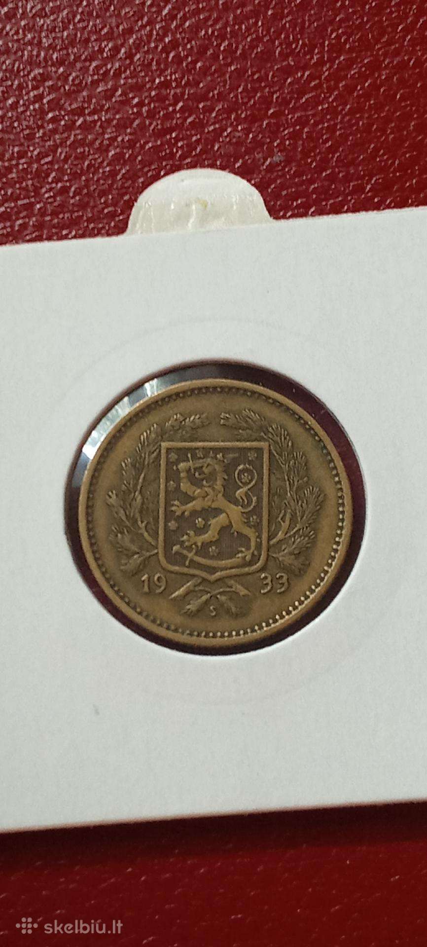 Suomija 5 markės 1933