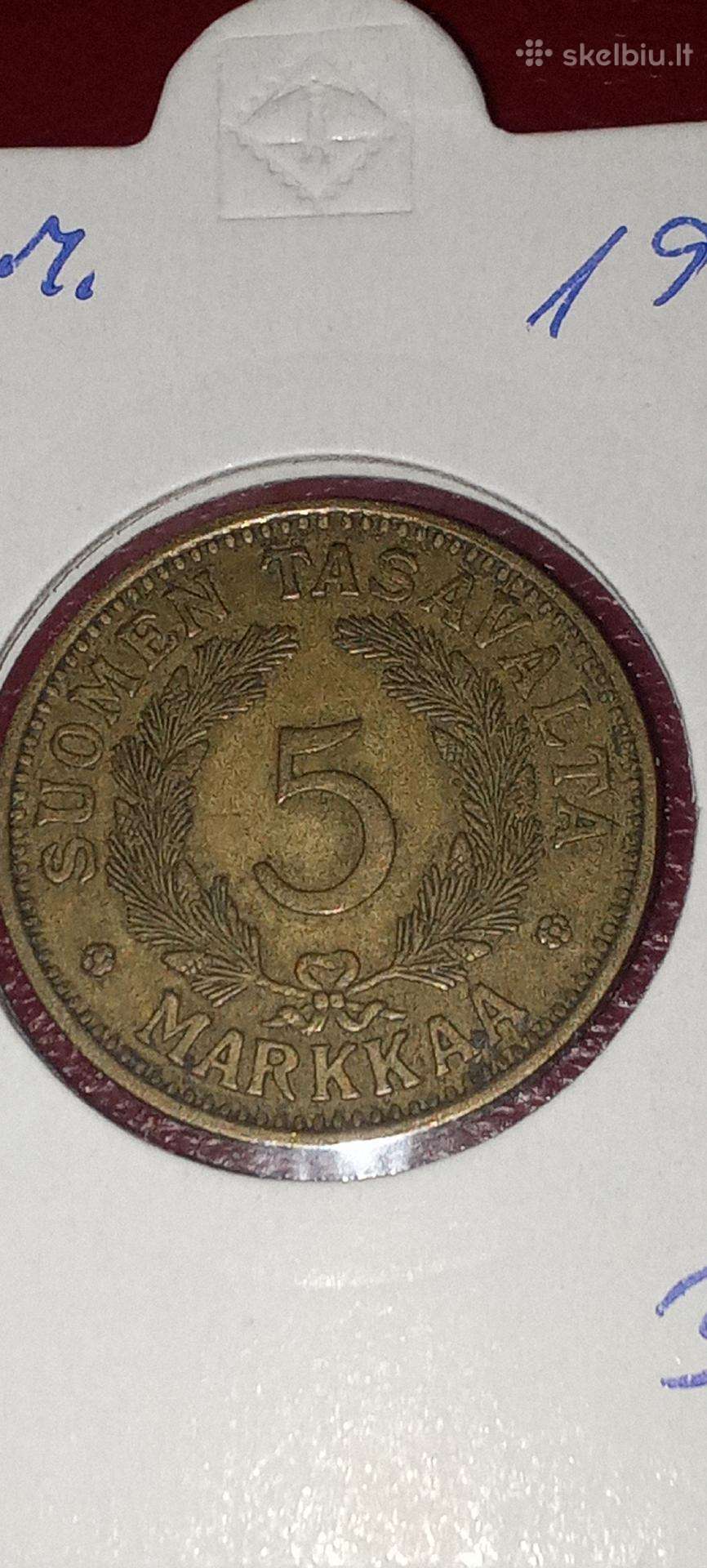 Suomija 5 markės 1930