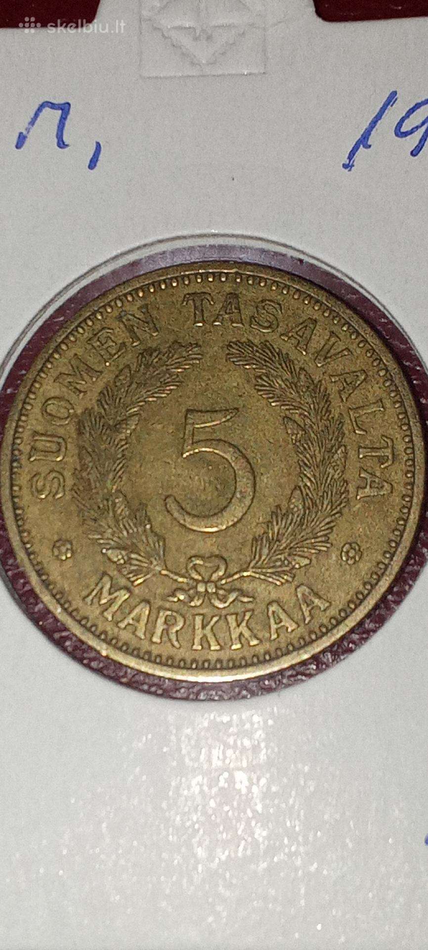 Suomija 5 markės 1935