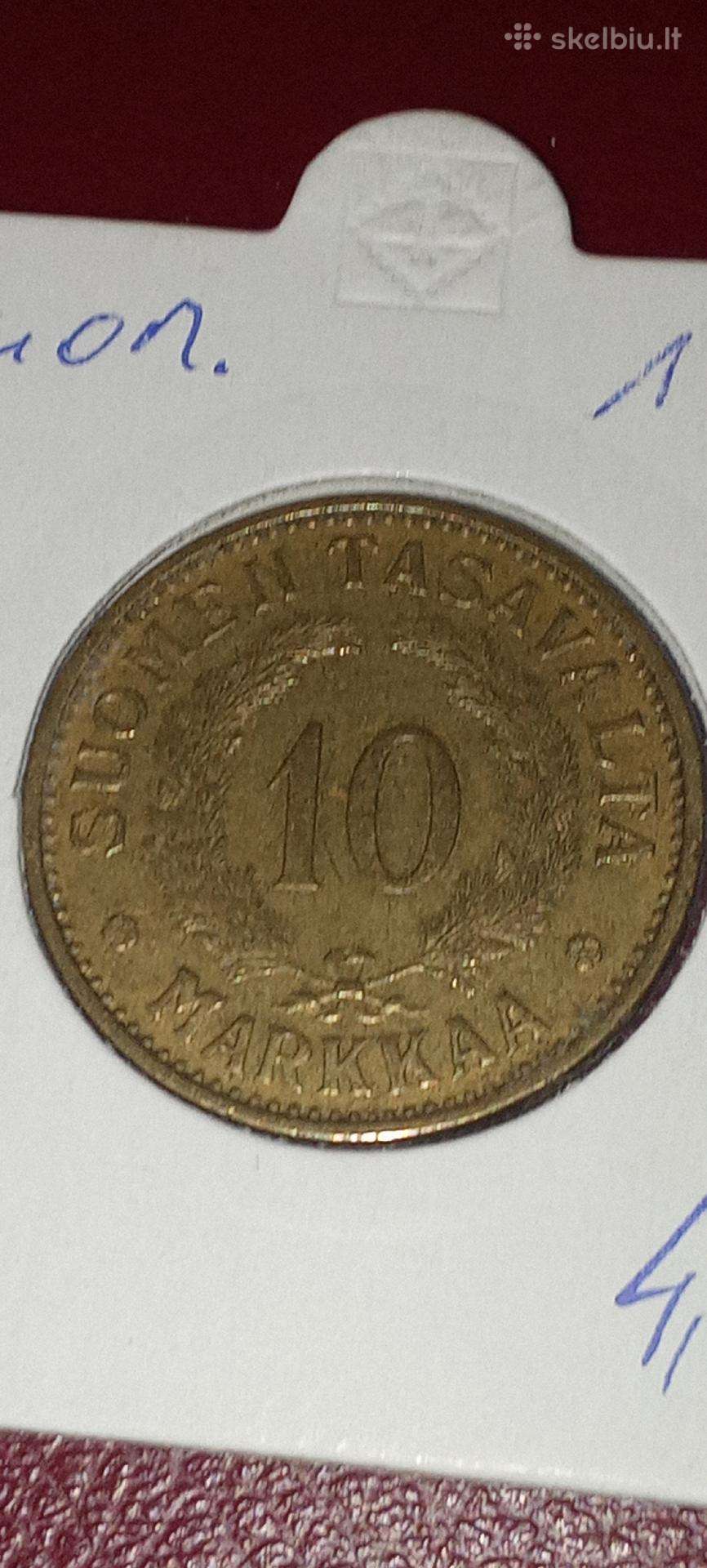 Suomija 10 markių 1938