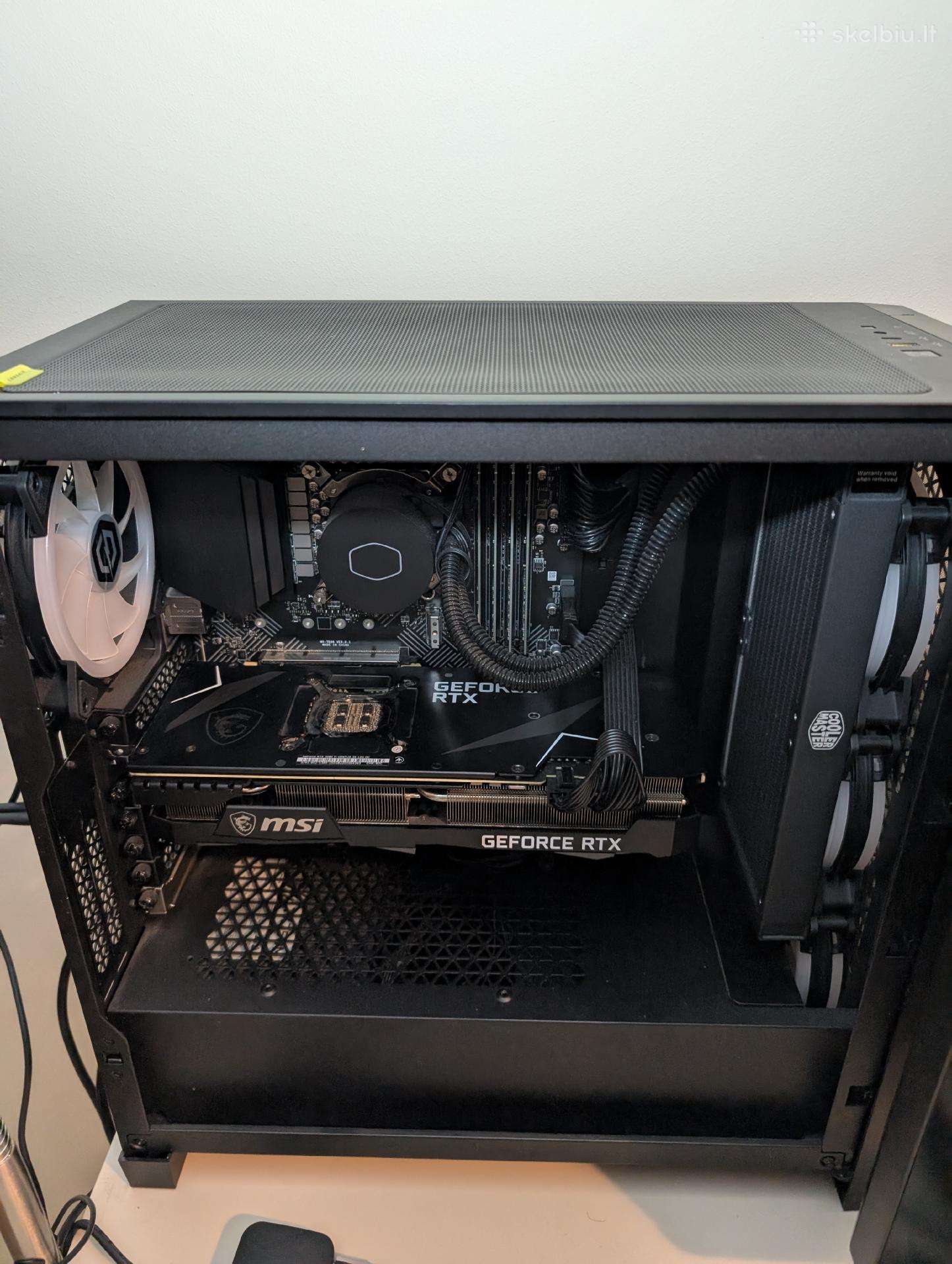 Pc: 12900kf; 32 GB Ddr4, Rtx 3080 Ti