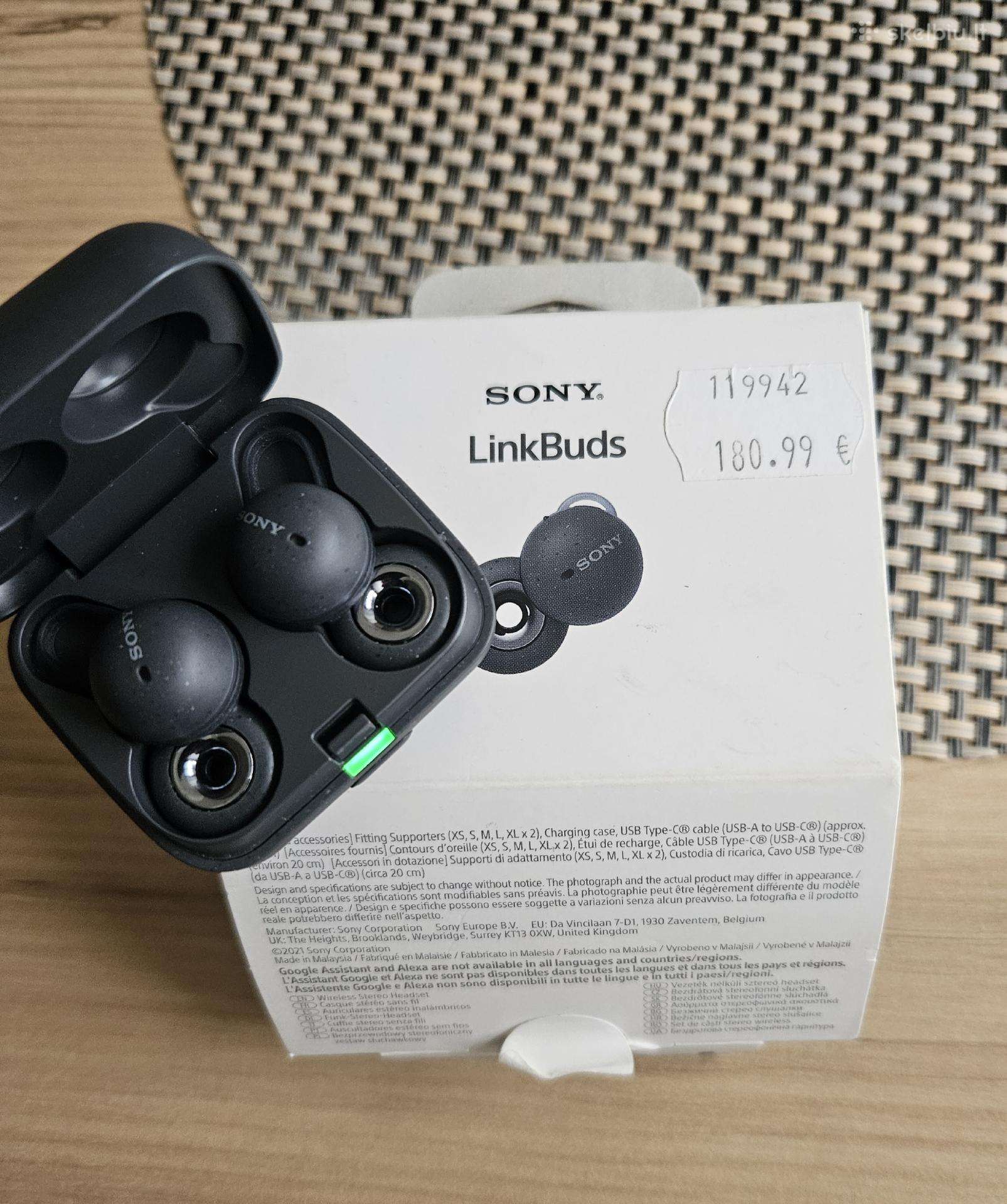 Sony Linkbuds Wf-l900/hm ausinės