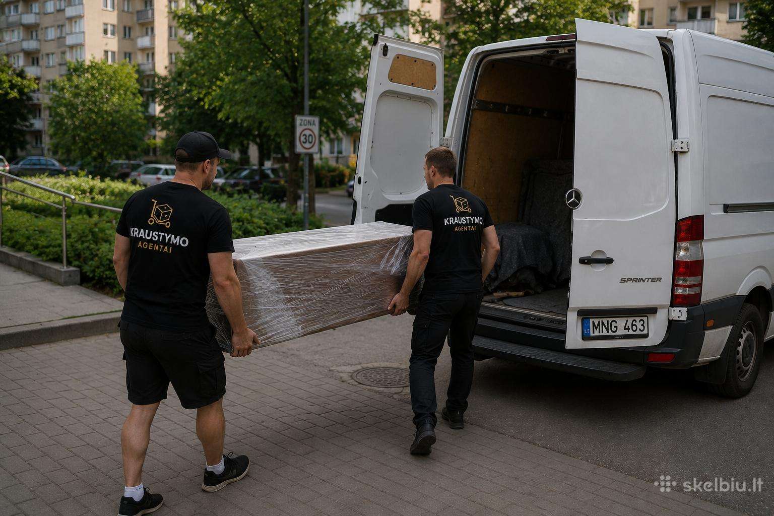 Kraustymas Pervežimas Šiukšlių išvežimas