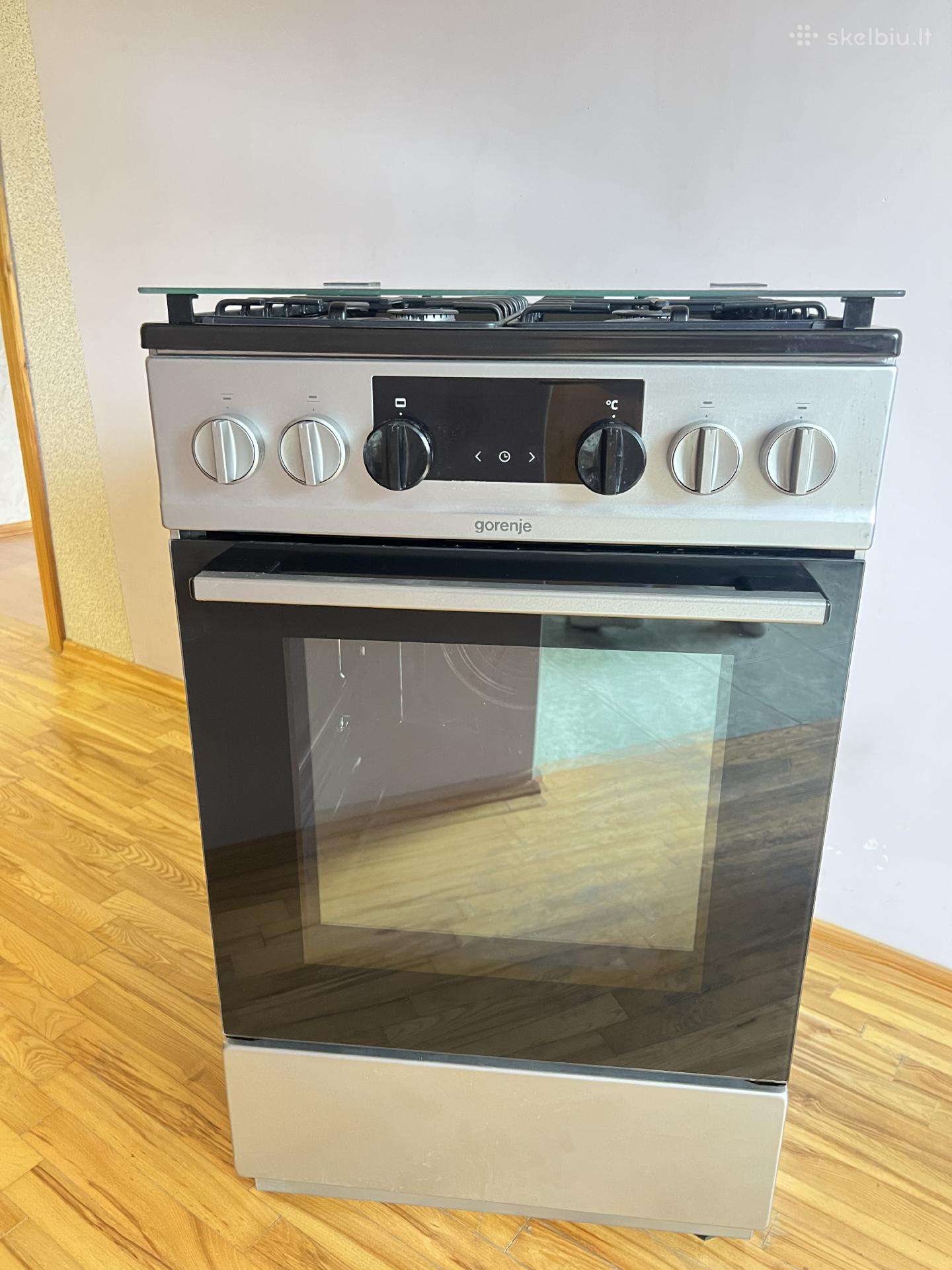 Gorenje dujinė viryklė su elektrine orkaite