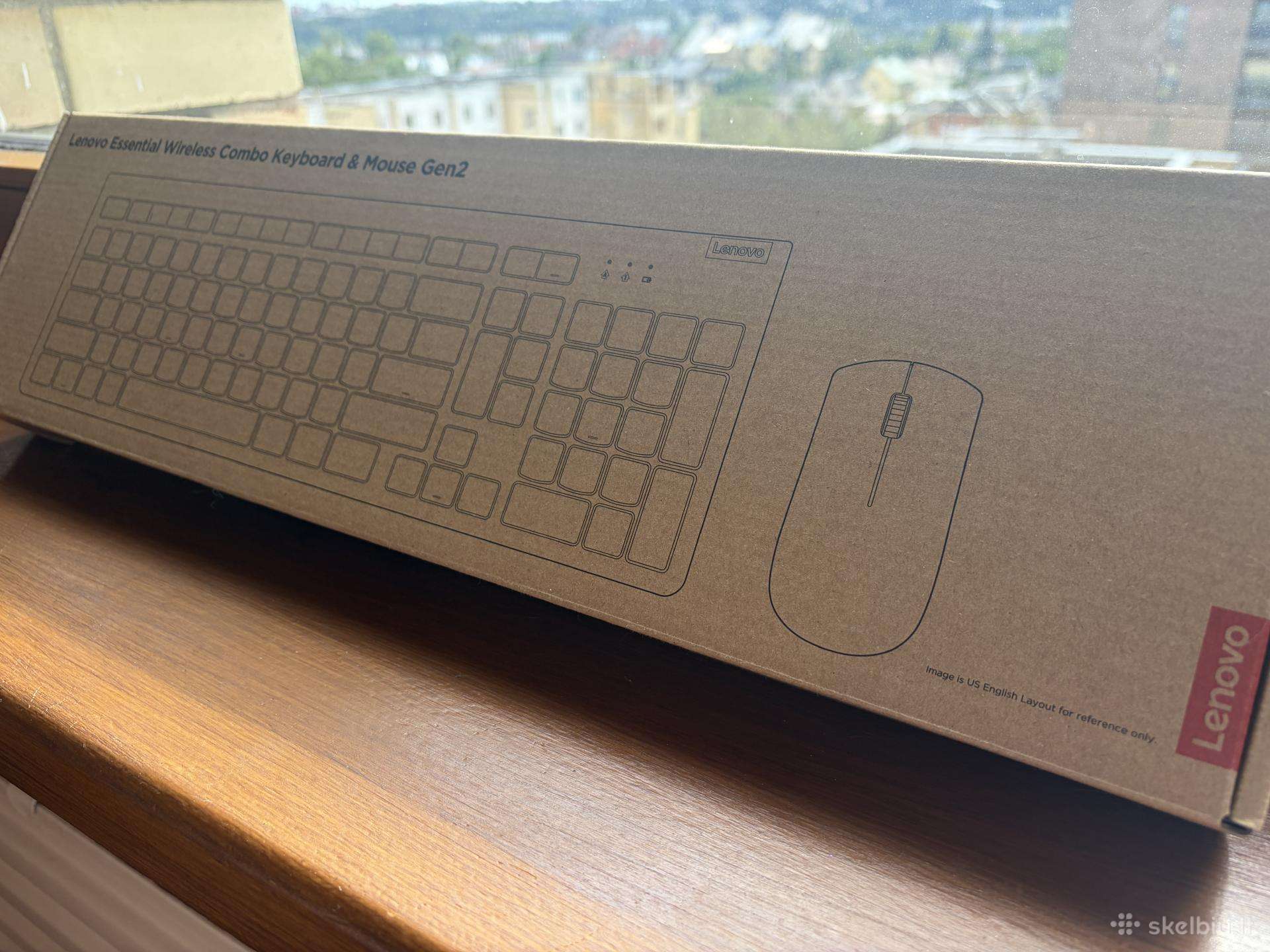 Nauja lenovo klaviatura su pele