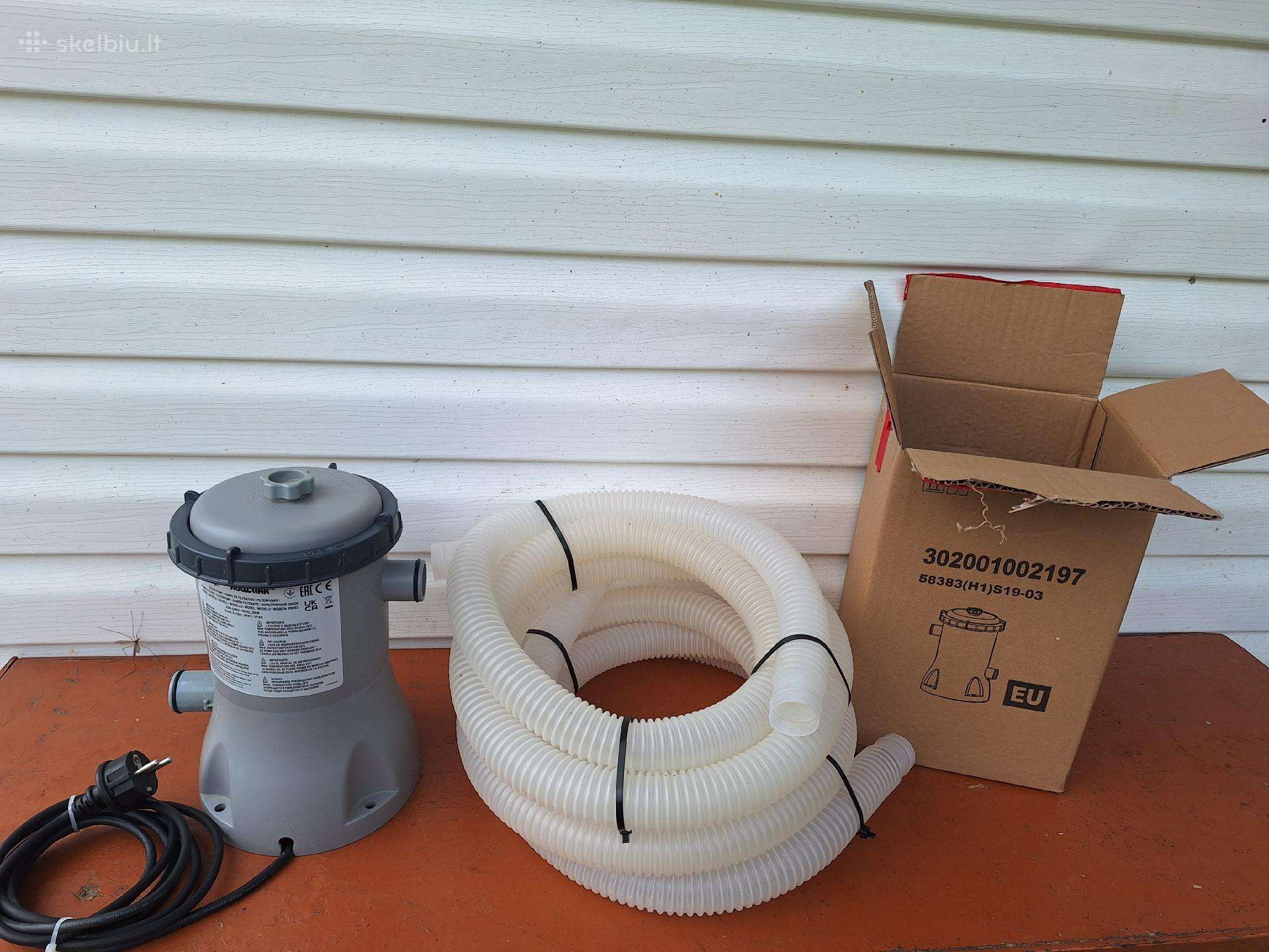 Bestway baseino filtro siurblys su žarnomis ir fil