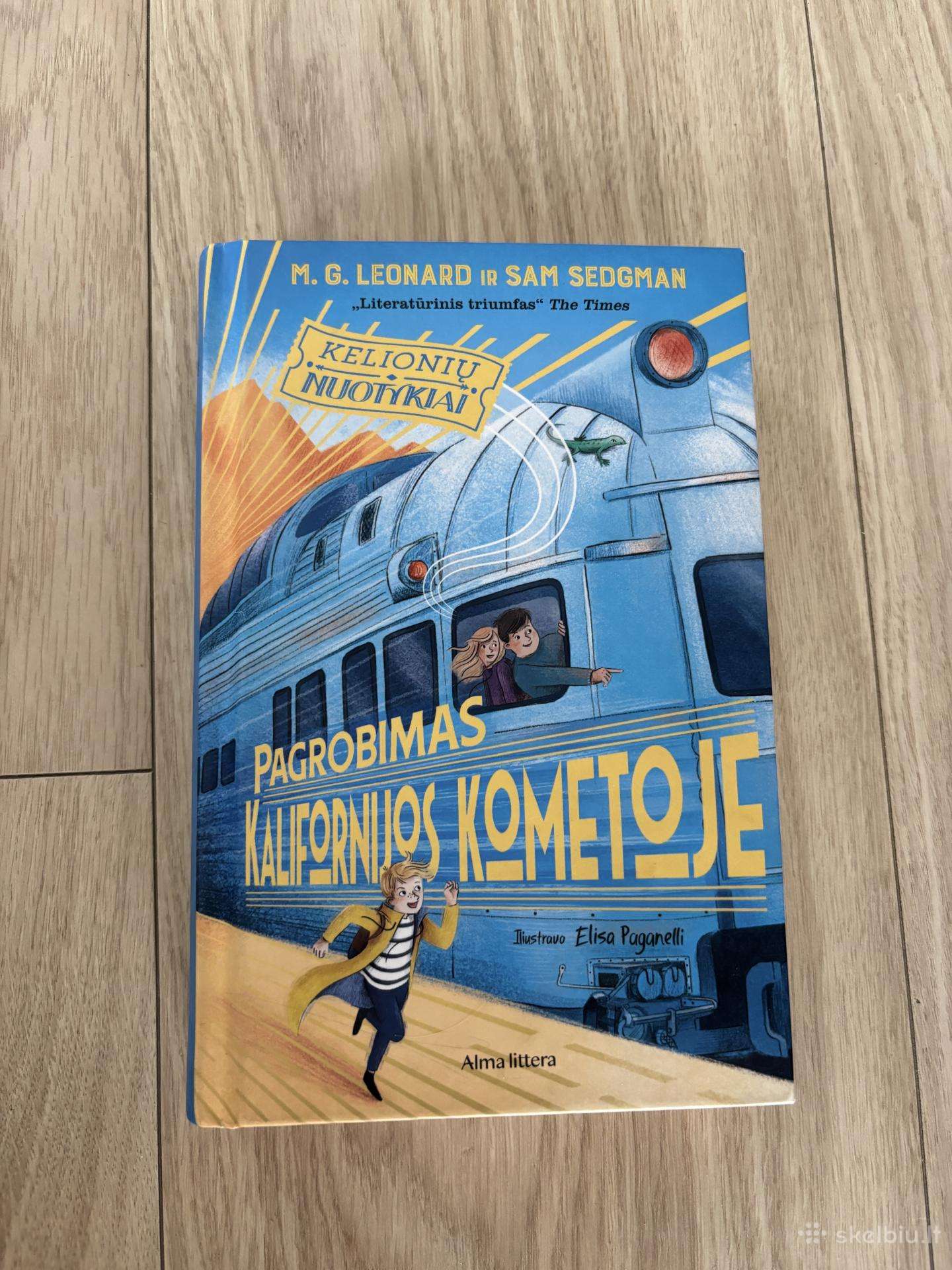 Knyga Pagrobimas Kalifornijos kometoje