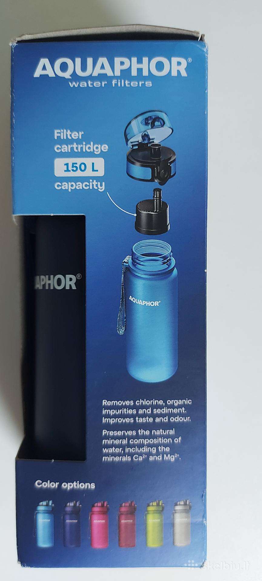 Aquaphor City vandens filtravimo butelis 0.35l