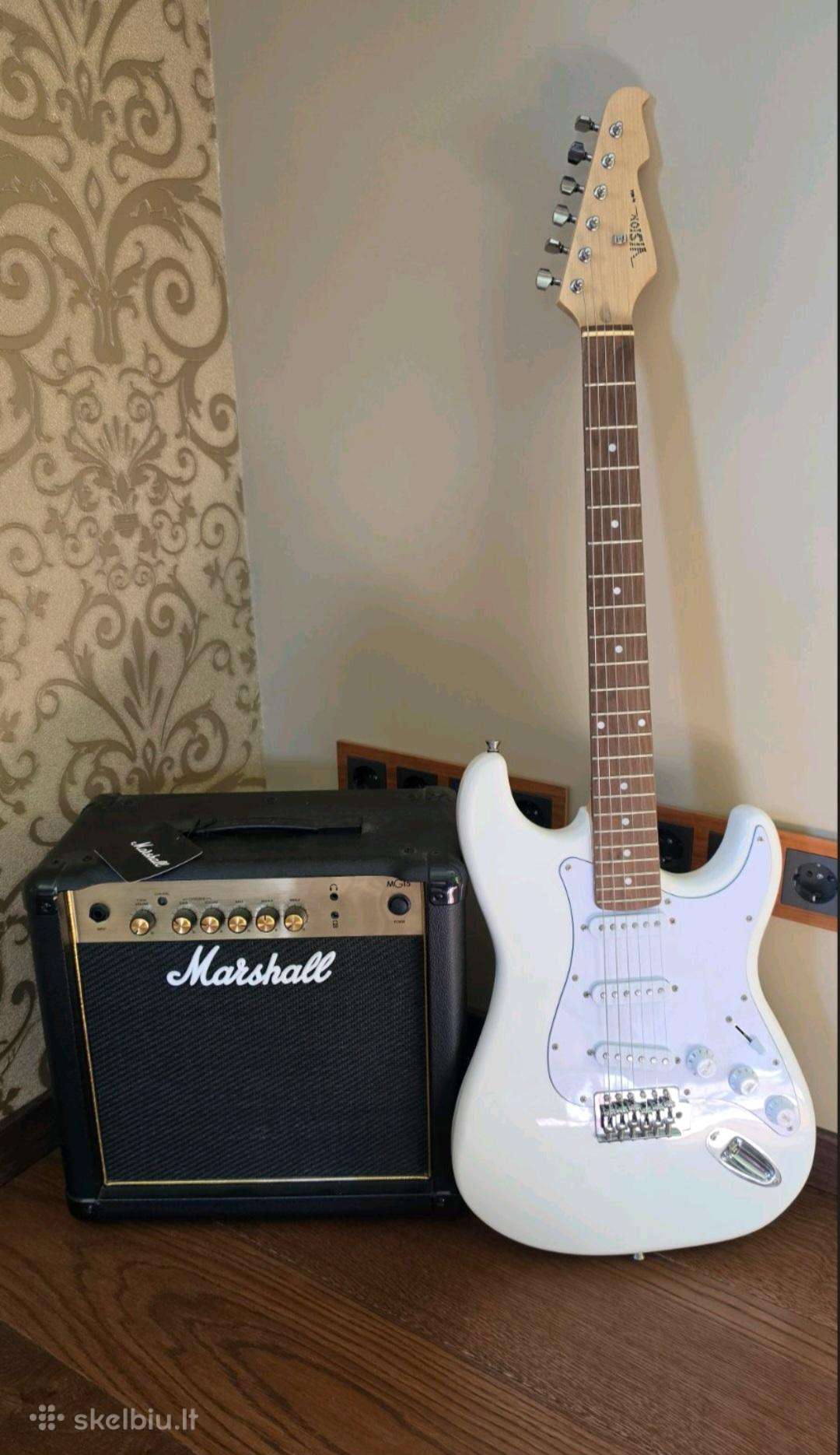 Elektrine gitara su kubu