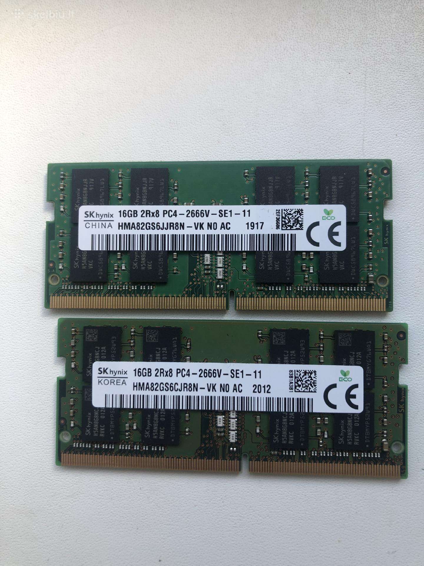 Hynix 16gb+16gb( 32gb) Ddr4 3200mhz