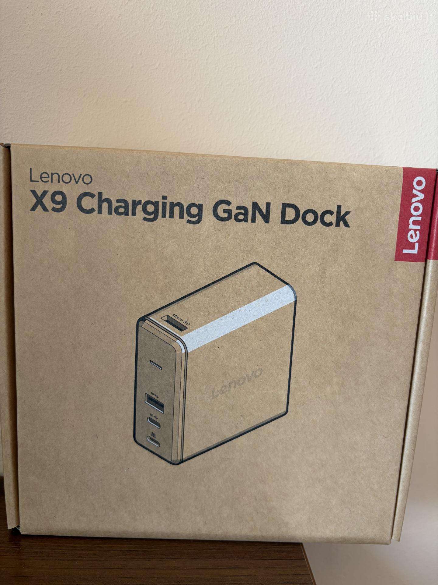 Lenovo X9 Charging Gan Dock jungciu stotele