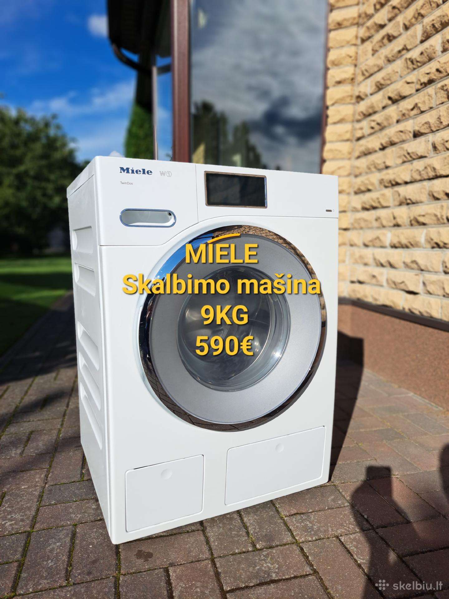 Premium klasės Miele skalbimo mašina