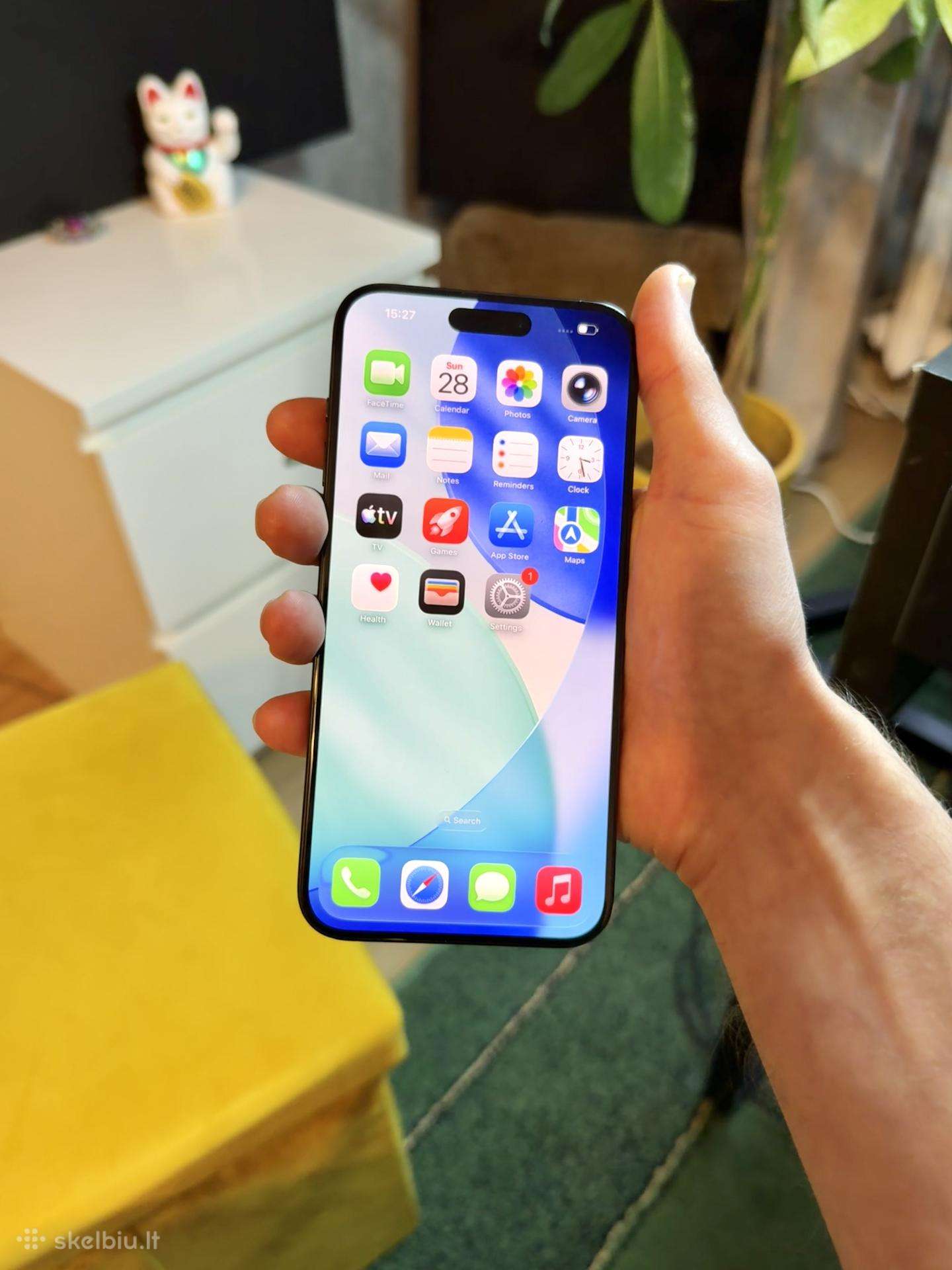 iPhone 15 Pro Max Blue Titanium