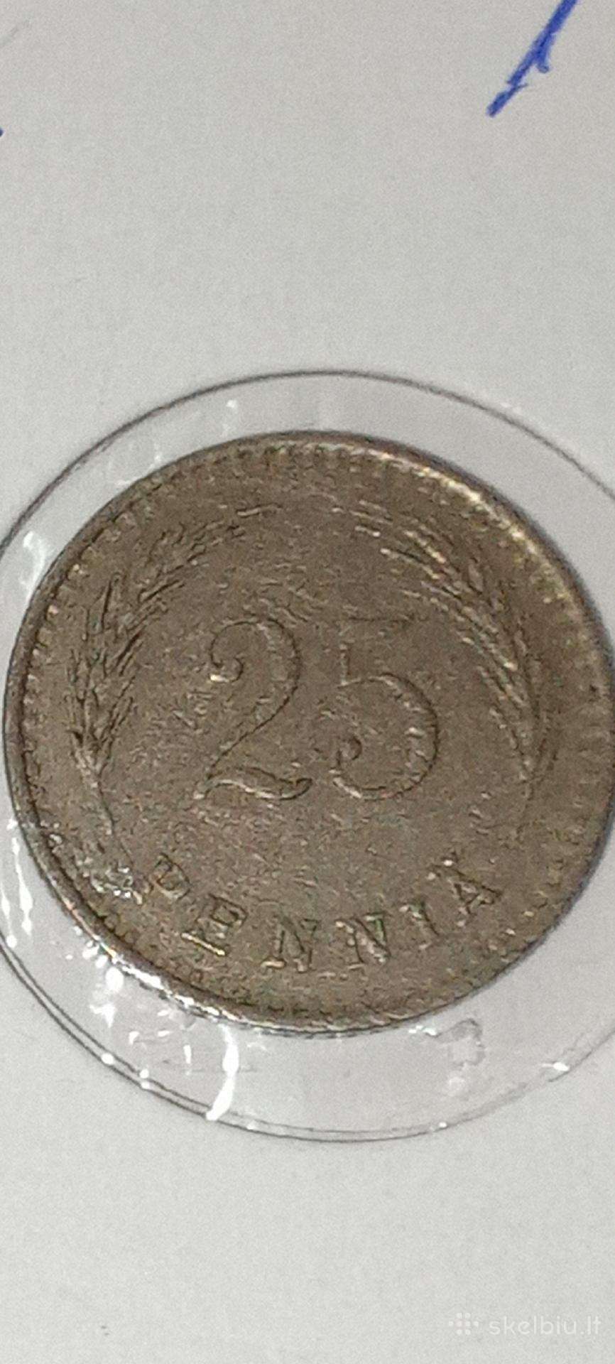 Suomija 25 pensai 1937