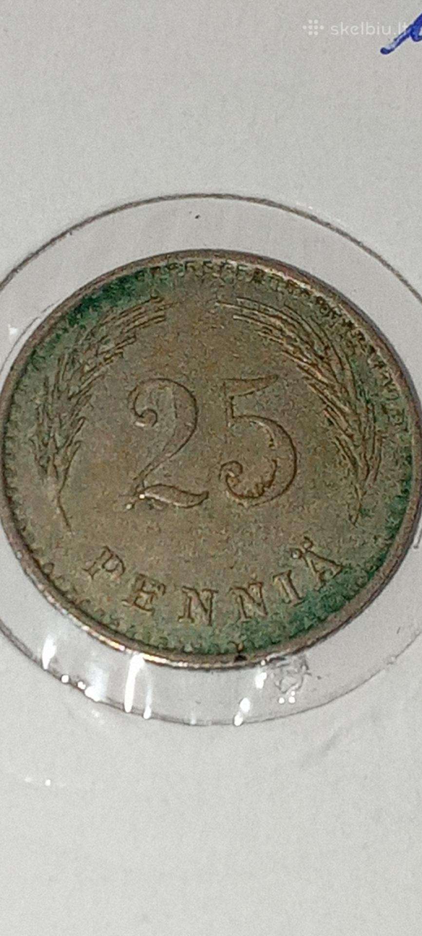 Suomija 25 pensai 1938