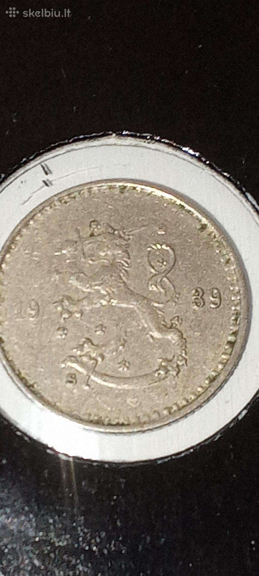Suomija 25 pensai 1939