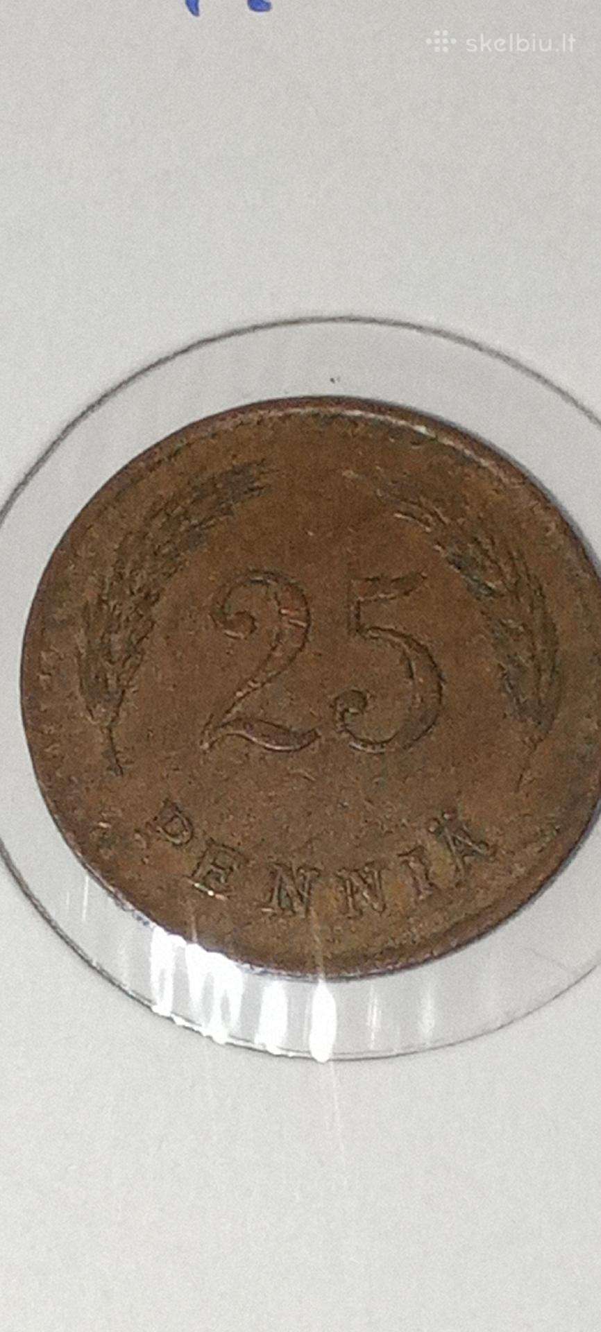 Suomija 25 pensai 1942