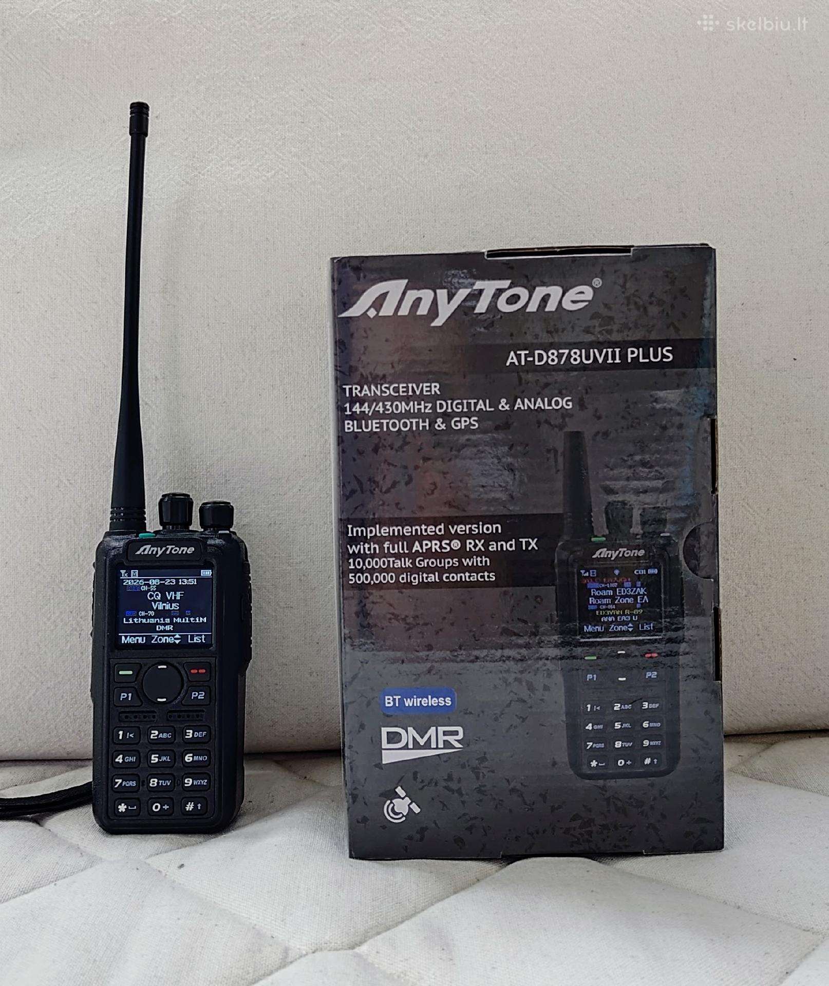 Anytone At-d878uv II Plus radijo stotelė