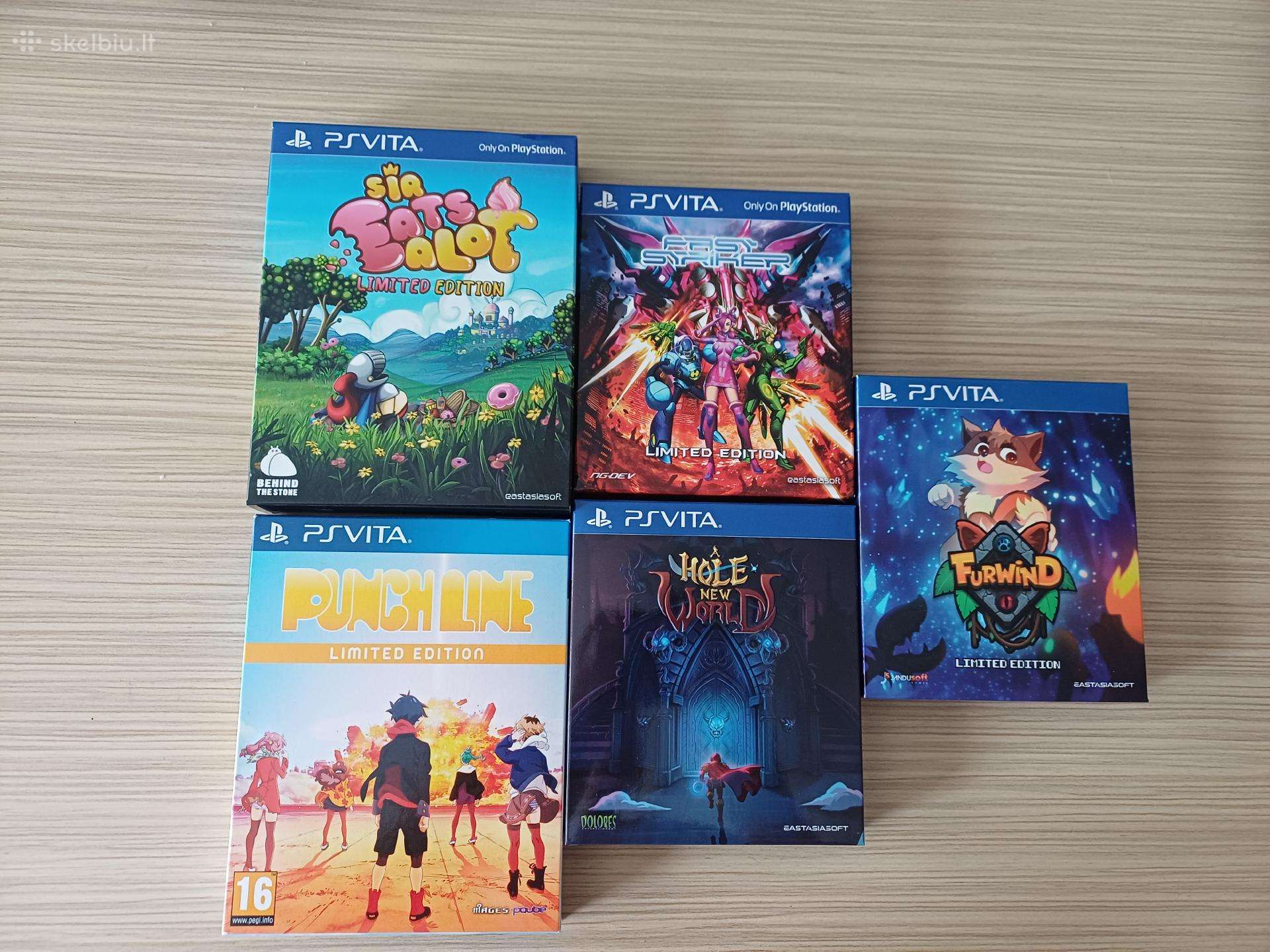 Ps vita limited edition zaidimai