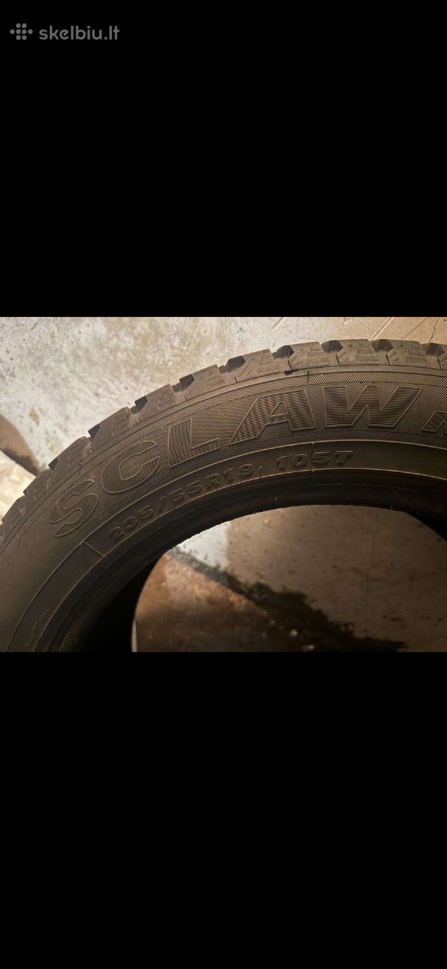 Žieminės padangos 235/55 R19 105t – 4 vnt
