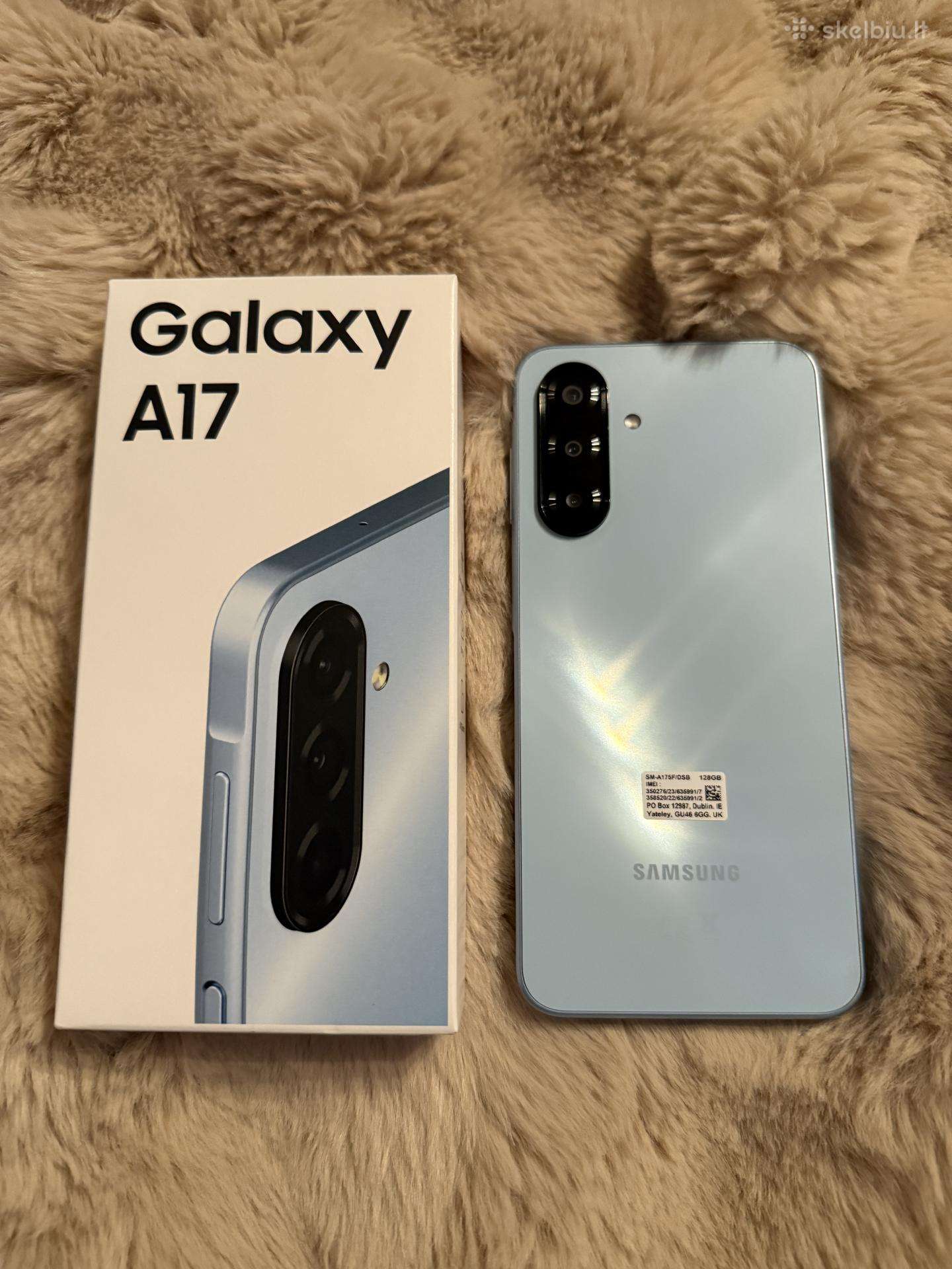 Samsung Galaxy A17 (Naujas su Garantija )
