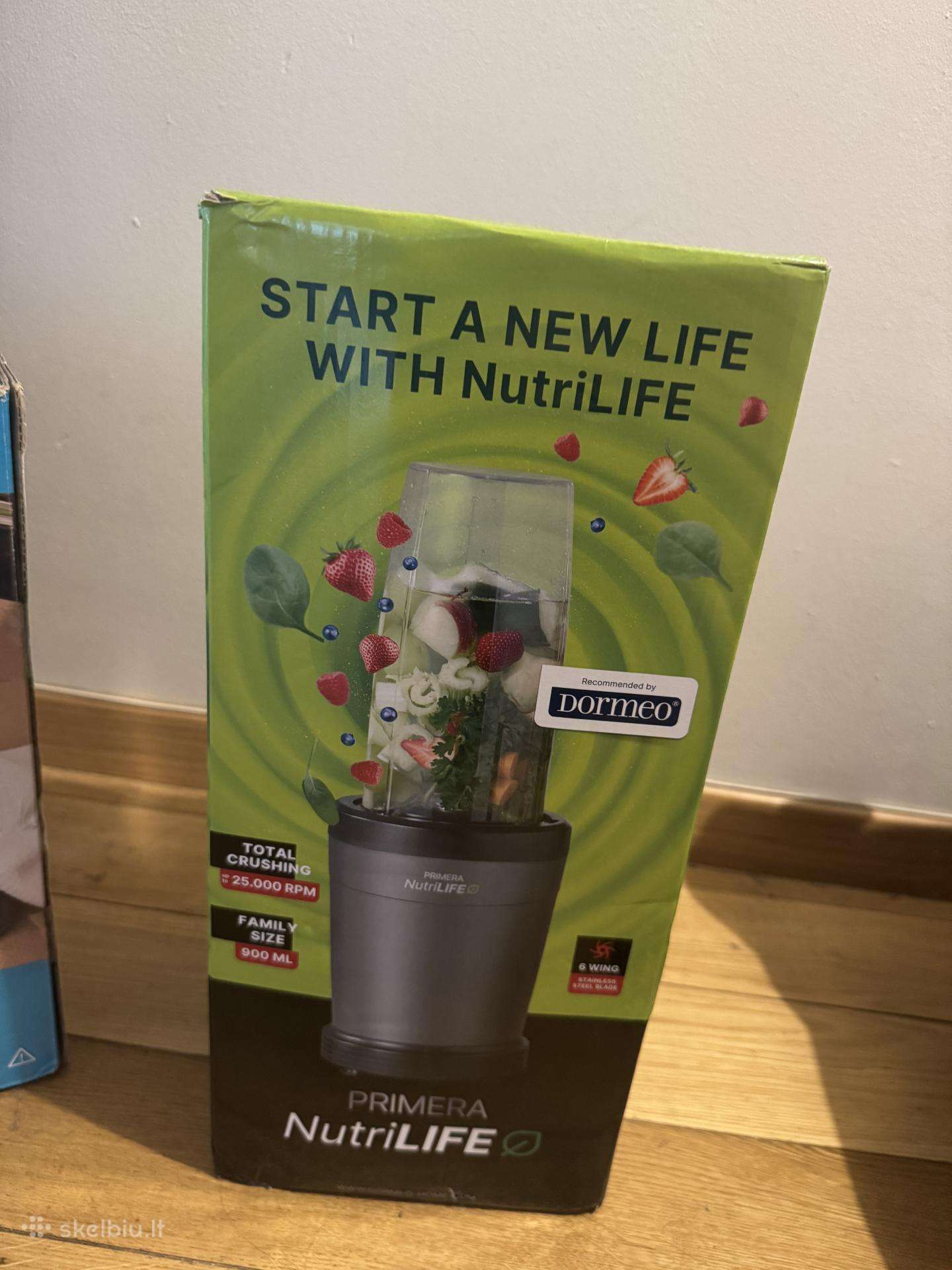 Naujas Primera Nutrilife trintuvas 900 ml, 700 W