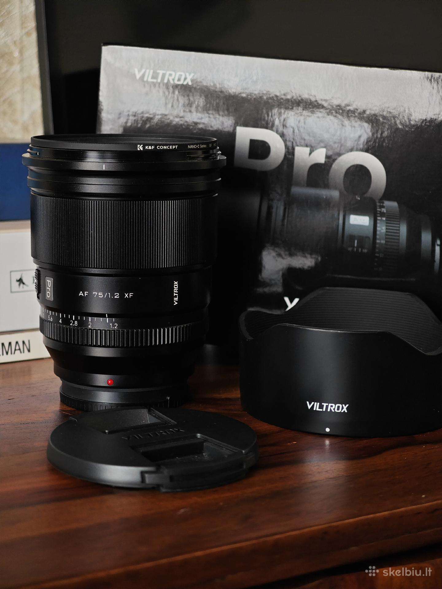Viltrox 75mm f1.2 pro Fx