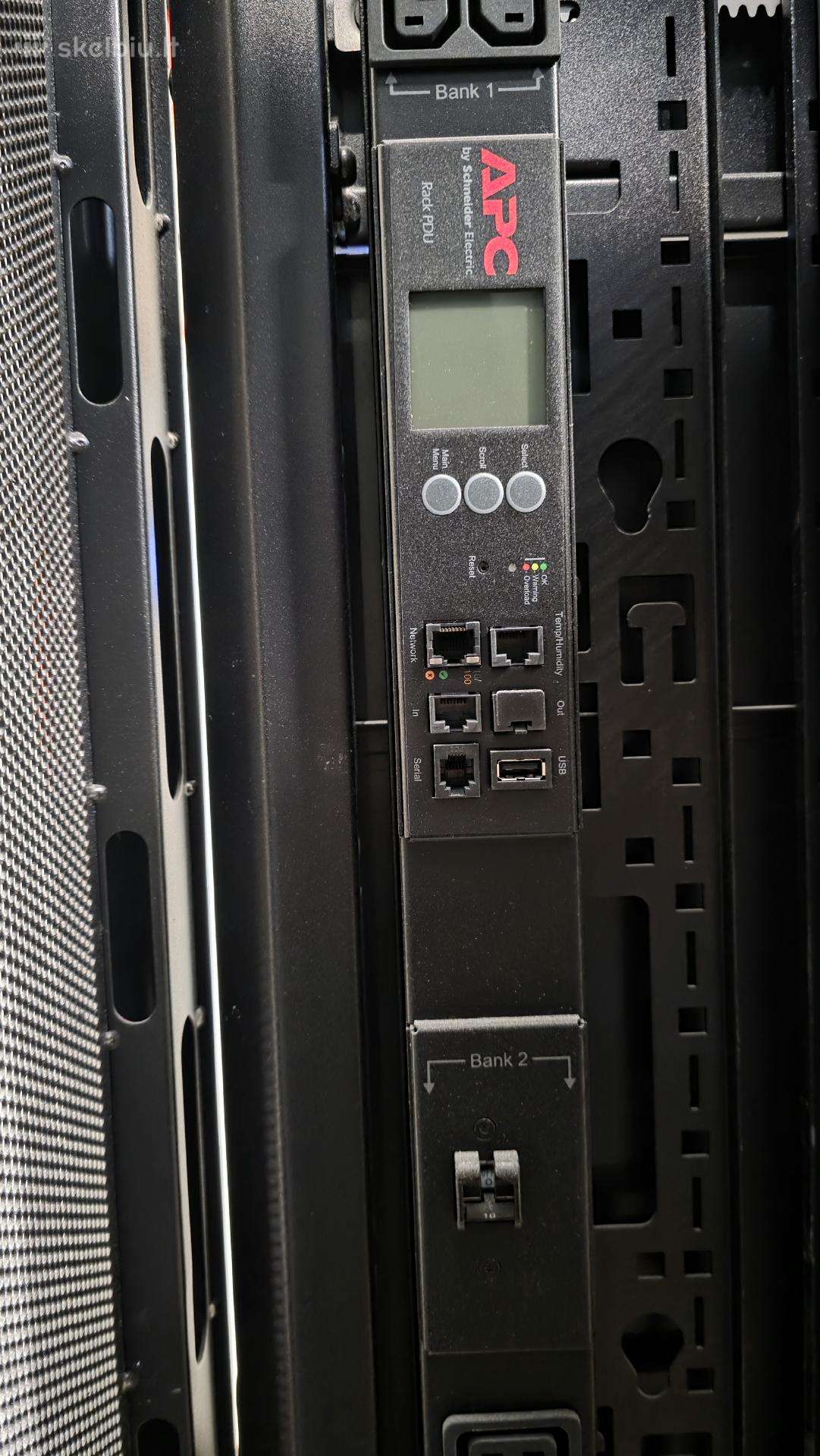 Apc Netshelter Metered Rack Pdu, 1 fazė, 7,4 kw